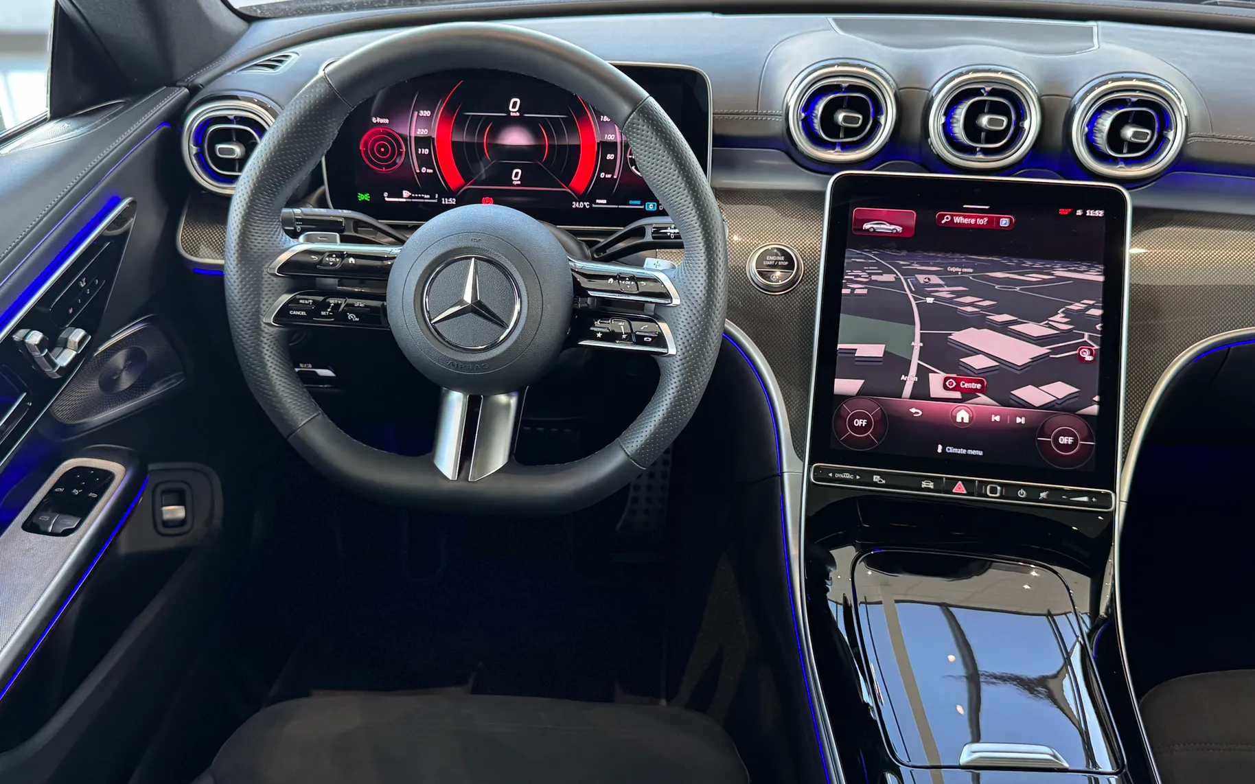 Zunanja slika - Mercedes-Benz CLE Coupe - 200 AUT. COUPE AMG LINE ACC PANO NAVI LED PREMIUM - 12