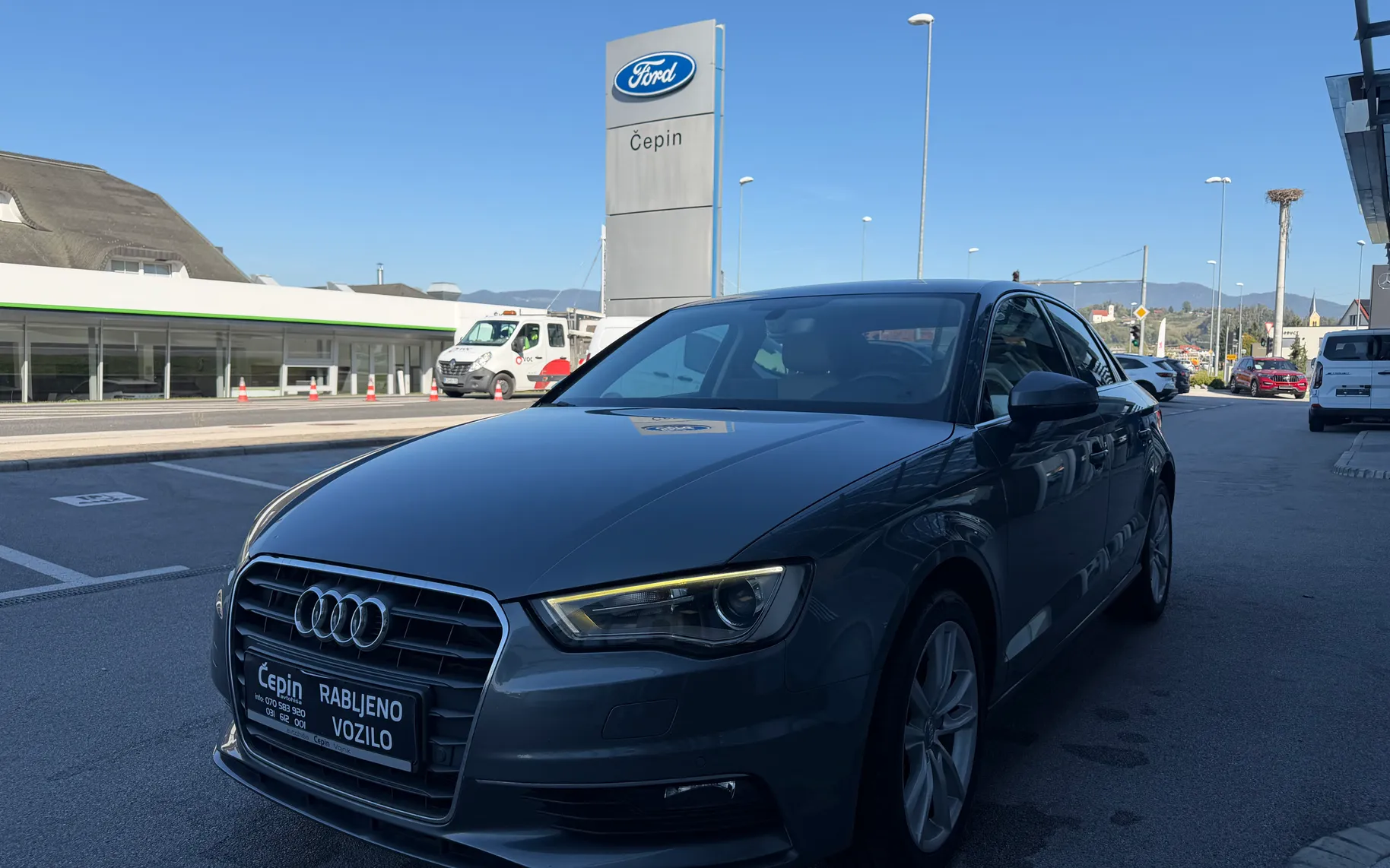 Zunanja slika - Audi A3 - 2.0 TDI I AMBITION I SLO I NAVI I  LED I TEMP - 3