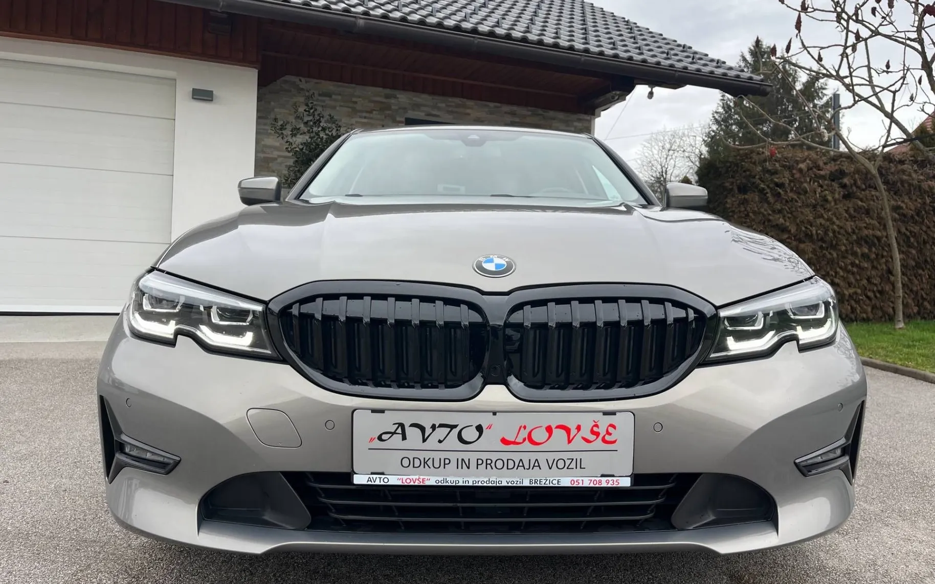 Zunanja slika - BMW serija 3: - 318d-1 LASNIK-SLO-LED-NAVI-KOT NOV - 4