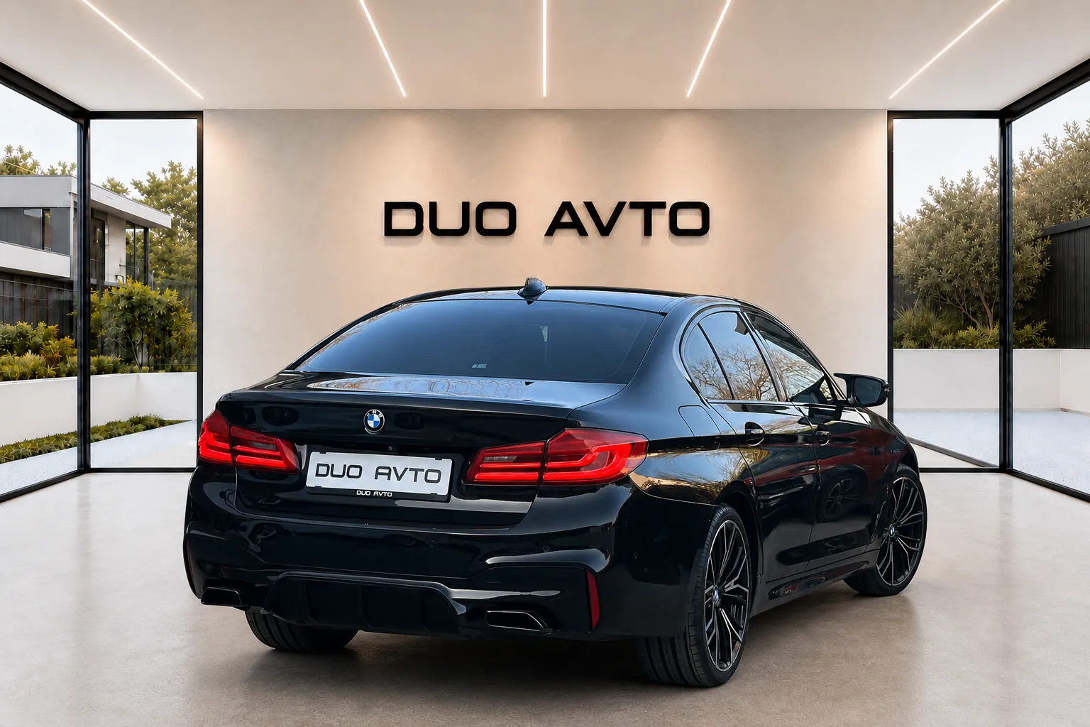Notranja slika - BMW serija 5: - 520D-M5 LOOK-VIRTUAL-SPORT-AMBIENT-NAVI-HEAD UP... - 12