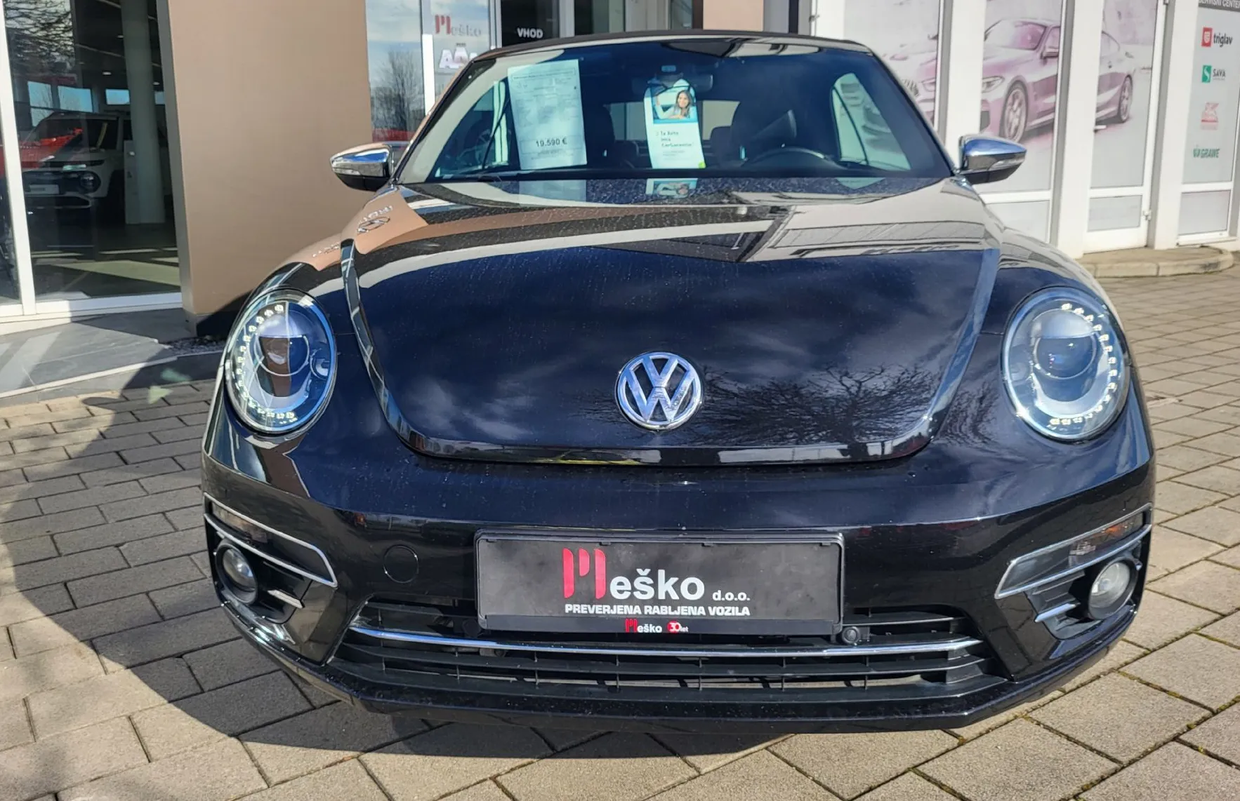 Zunanja slika - Volkswagen Beetle - 2.0 TDI avt. Design Allstar navi-led-pdc-alu-kamer - 2