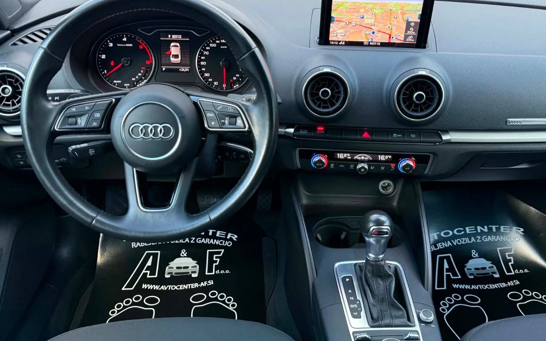 Notranja slika - Audi A3 - 1.6 TDI-S TRONIC-163.000km-LIZING ZA TUJCE-NAVI-.. - 11