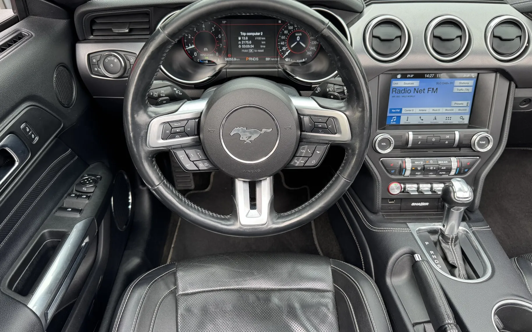 Zunanja slika - Ford Mustang - 2.3 EcoBoost 290KM AVT SLO samo 58.254 km ODLIČEN - 16