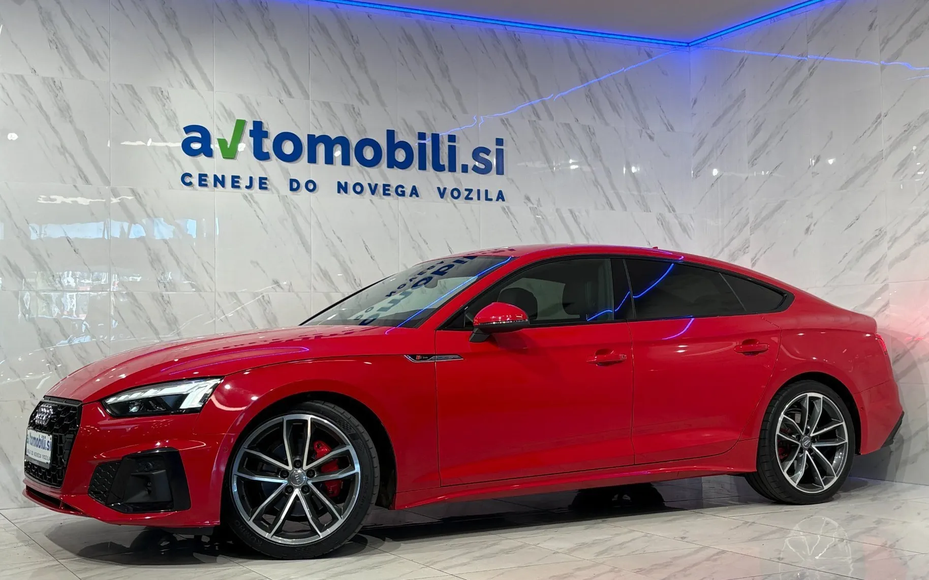 Zunanja slika - Audi A5 Sportback - 40TDI |S line|Q|ACC|Kamera|BangO|Virtual|MrtviKot| - 2