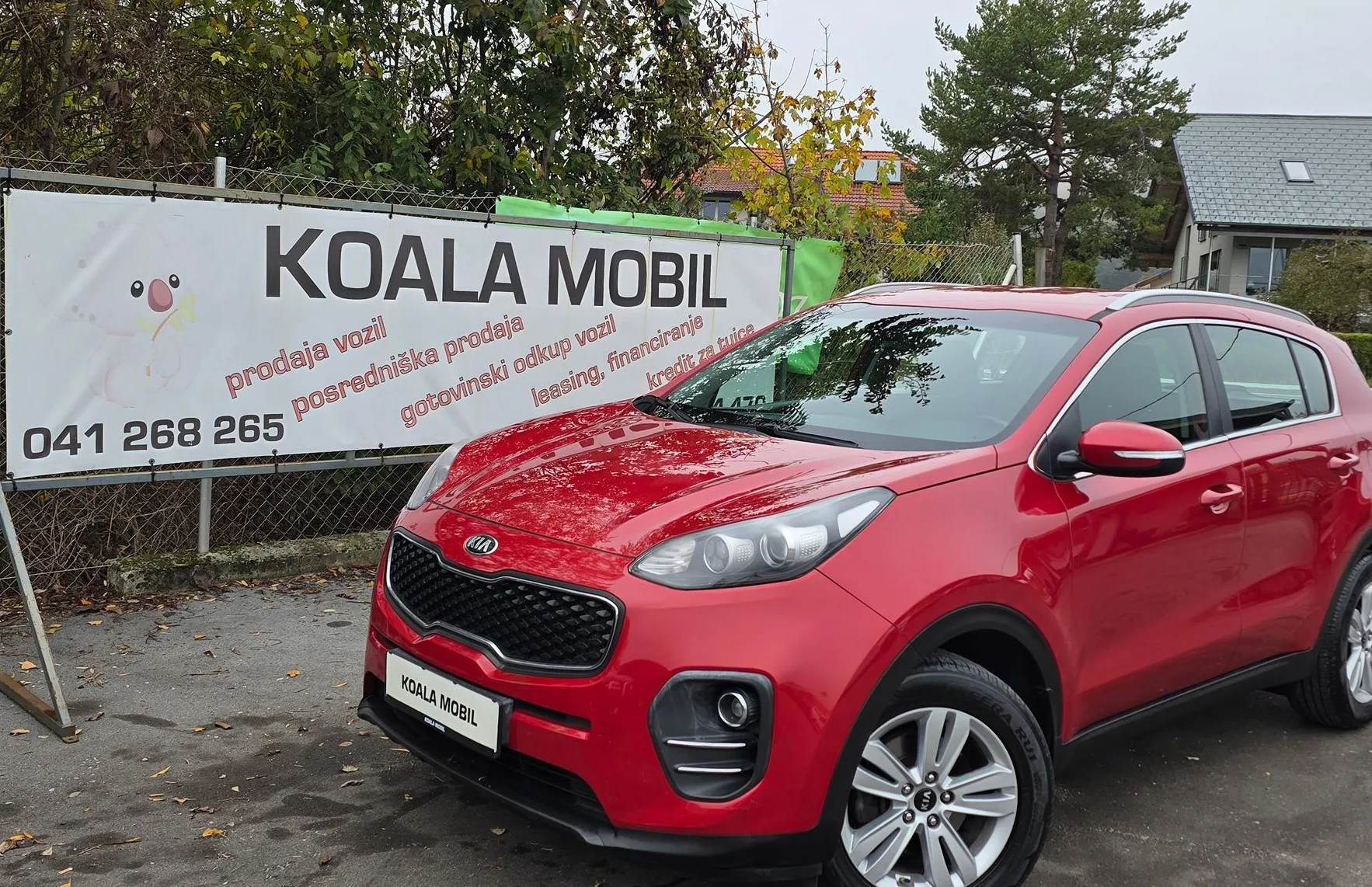 Zunanja slika - KIA Sportage - 2WD 1.6 GDI ALU PLATIŠČA-MF-SLOVENSKA-1.LASTNIK - 17