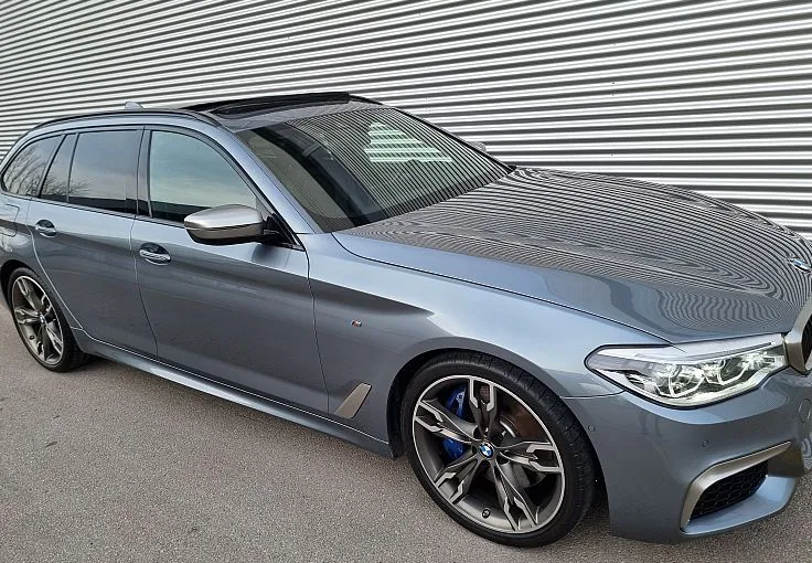 Zunanja slika - BMW Serija 5 - Touring: M550d-AUT-XD-PANORMA-USNJE-BOGATA OPREMA-ODLIČE - 5