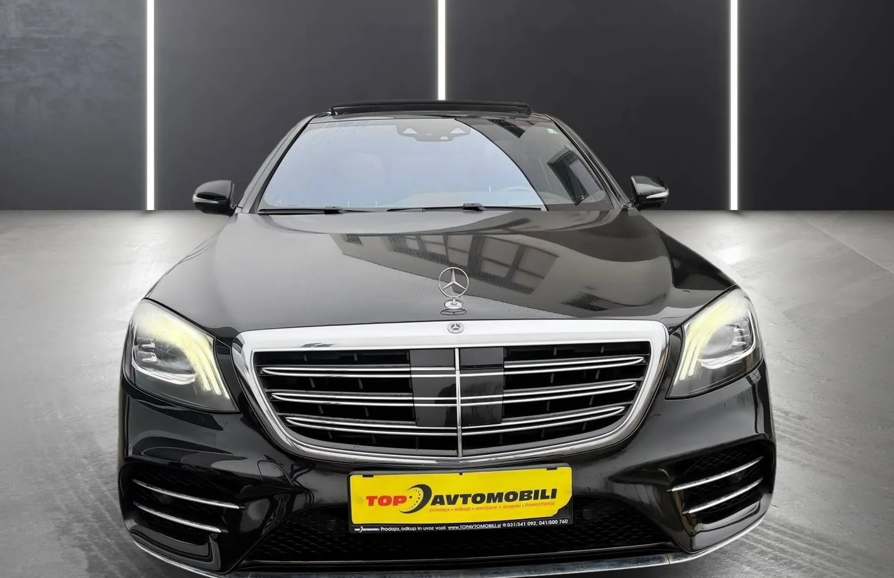 Zunanja slika - Mercedes-Benz S-Razred - 350d 4MATIC AMG LINE PANO MASAŽA ACC 360 ZRAČNO .. - 12