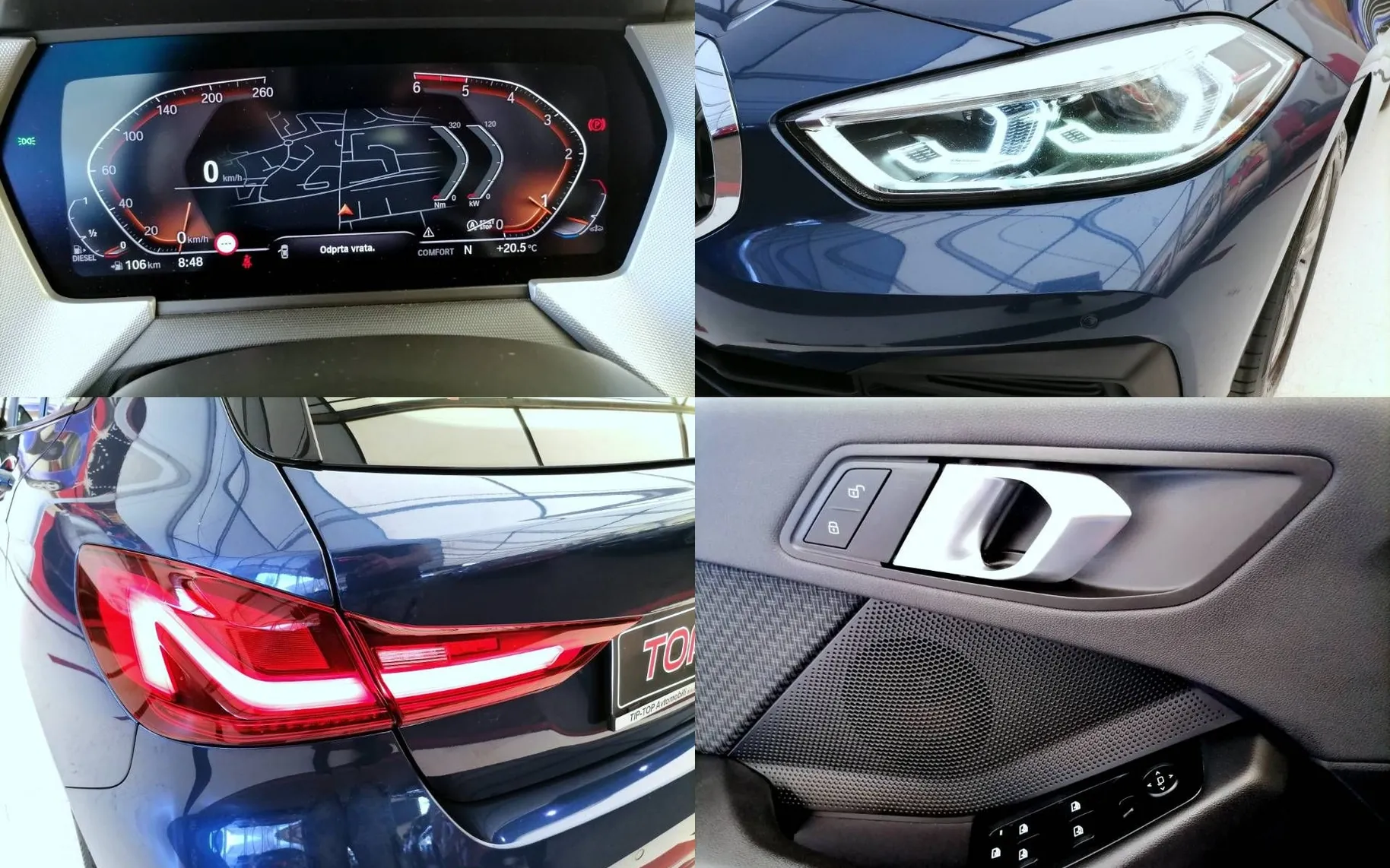 Notranja slika - BMW serija 1: - 116d Advantage FULL LED NAVI PDC 1.LASTNIK-TOP - 10
