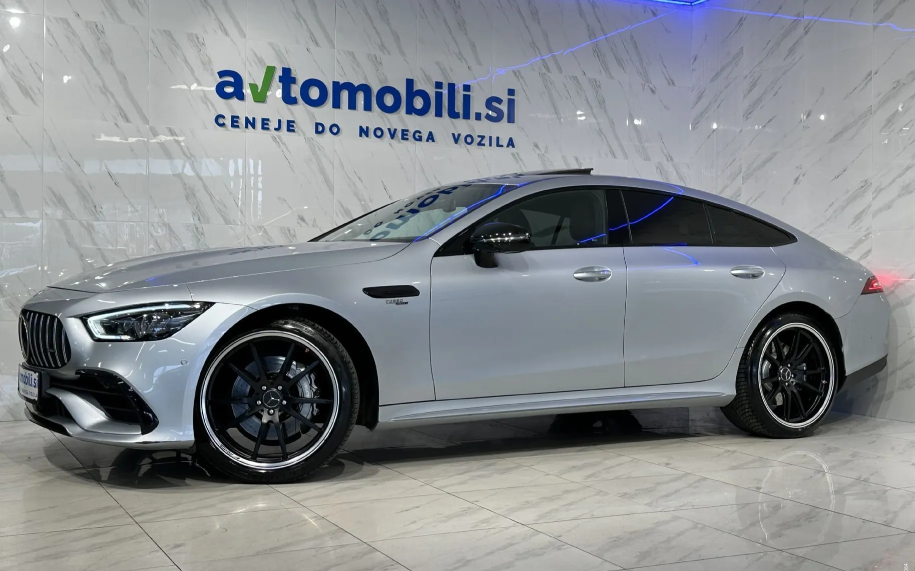 Zunanja slika - Mercedes-Benz AMG GT 4-vratni Coupe - AMG 43 4MATIC+ |Pano|SoftC|ACC|Hlaj|360K|Burmest - 2