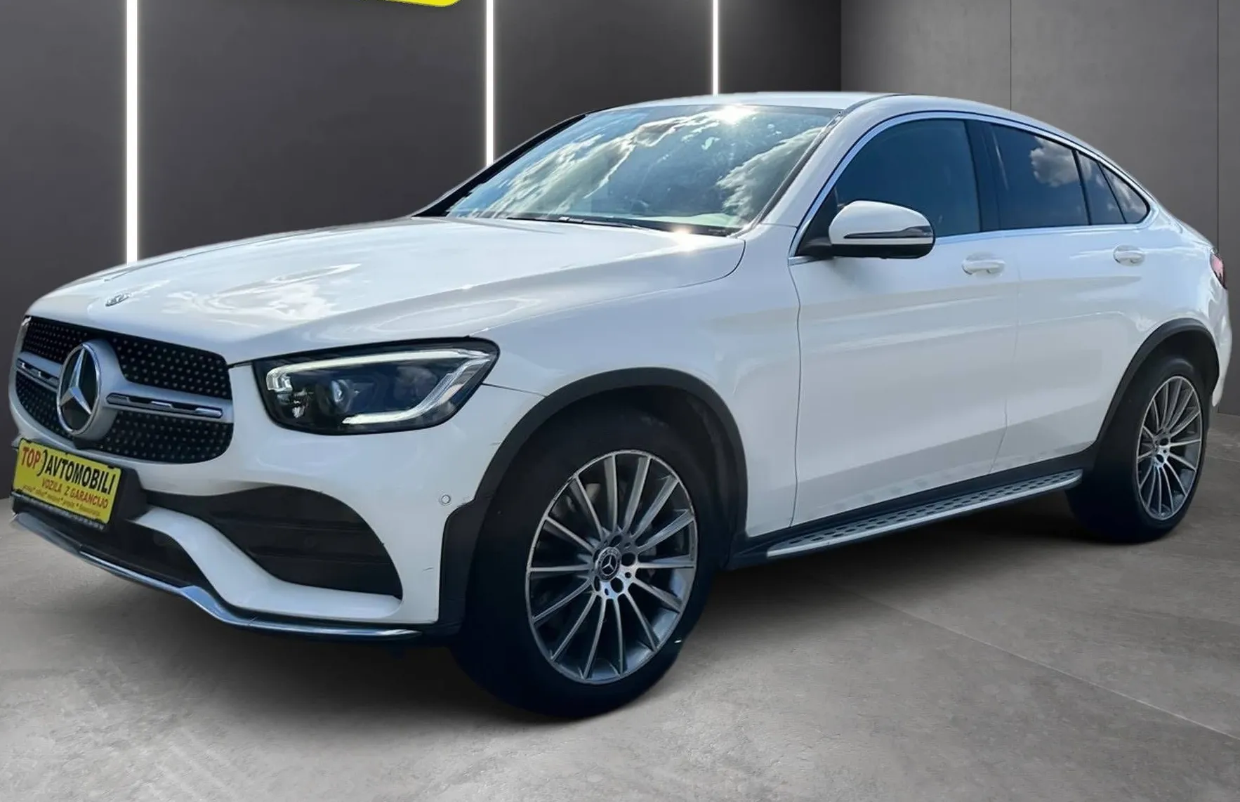 Zunanja slika - Mercedes-Benz GLC-Razred - GLC coupe 220d 4MATIC AMG LINE LED RADAR KAM 360 USNJE NAVI - 3