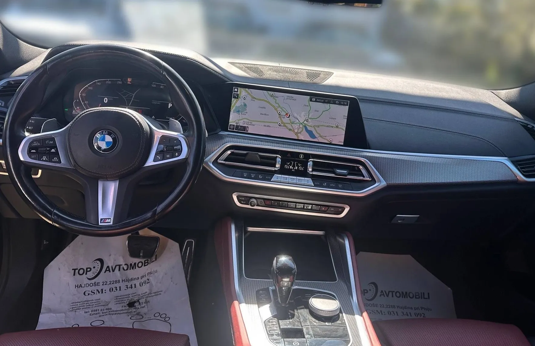 Zunanja slika - BMW X6 - serija : 40d xDRIVE M SPORT PAKET LASER USNJE IONIC KAM 3.. - 14