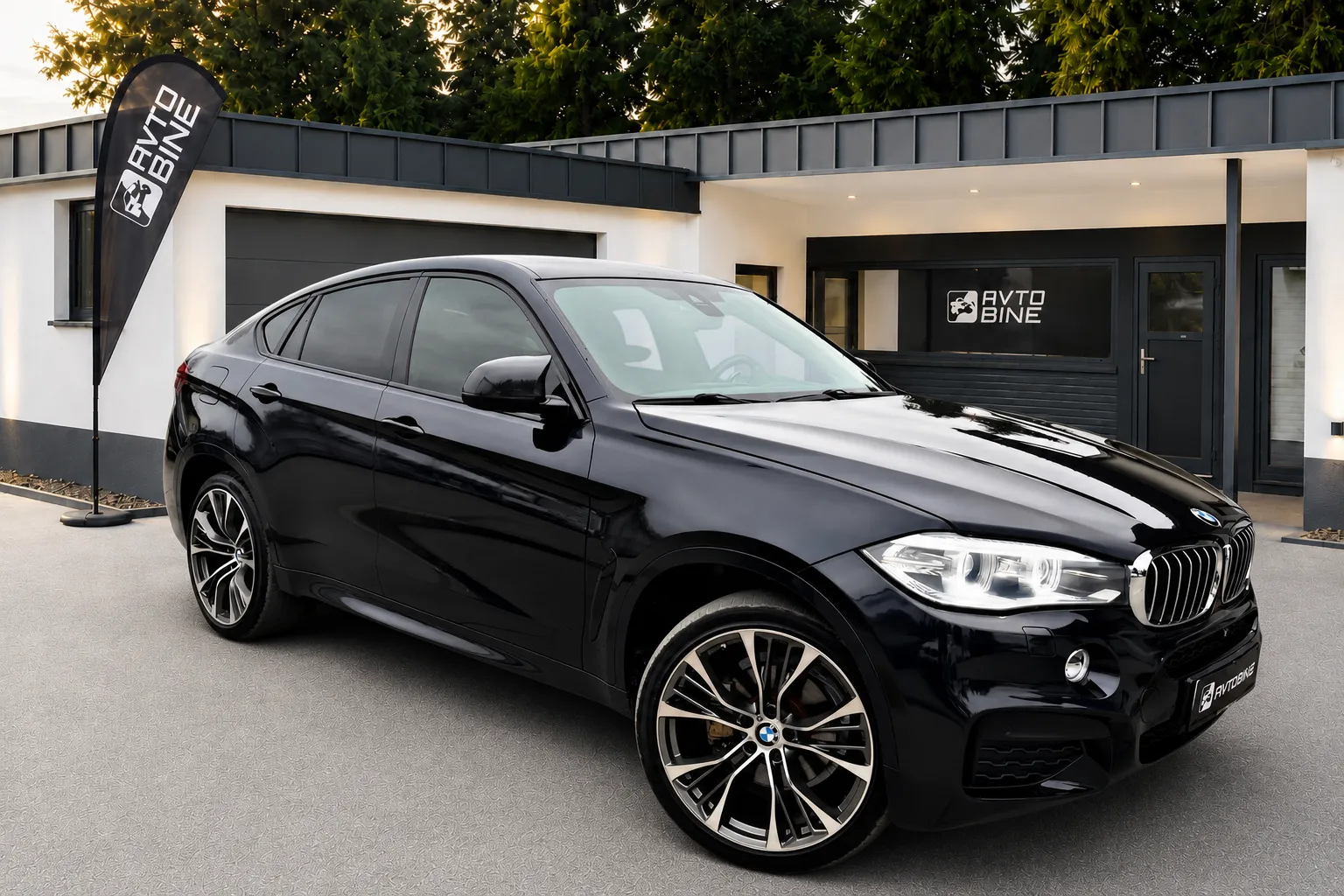Zunanja slika - BMW serija X6: - XDRIVE 4.0D•M PAKET•HEAD UP•ŠIBEDAH•360•ACC•NAVI.. - 1