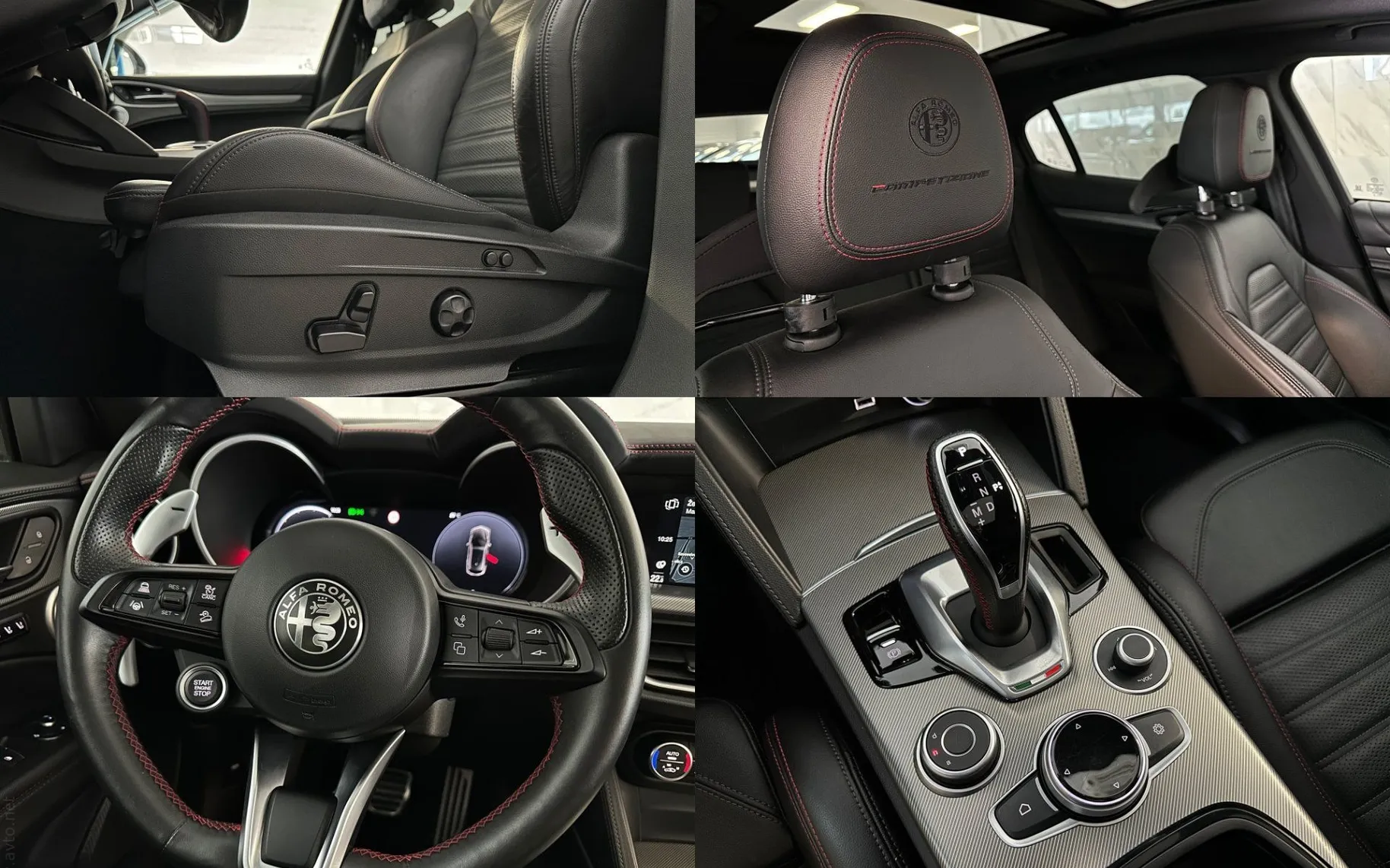 Notranja slika - Alfa Romeo Stelvio - Q4 2.0 Turbo 280 Competizione |Pano|Harman|ACC|S.. - 12