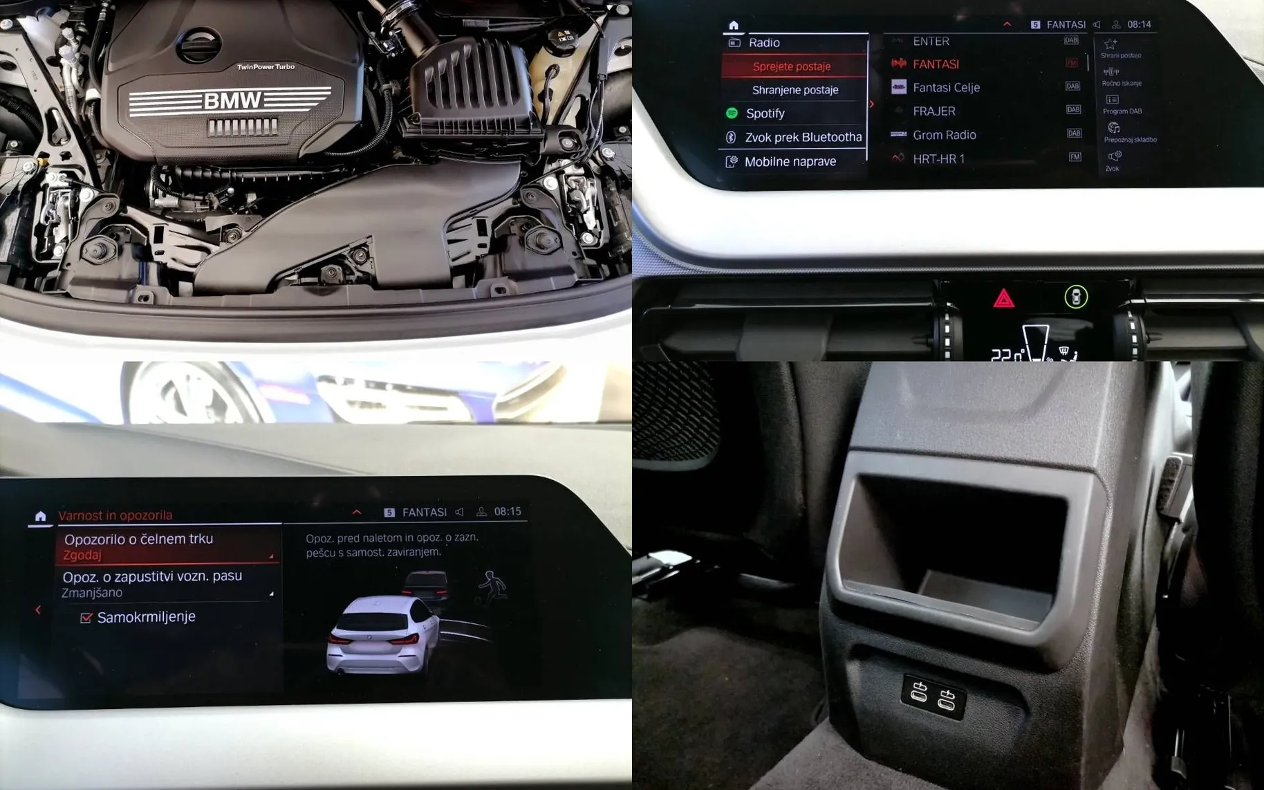 Notranja slika - BMW serija 1: - 116i  FULL LED VIRTUAL PDC ALU PERLA BELA KOT-NOV - 12