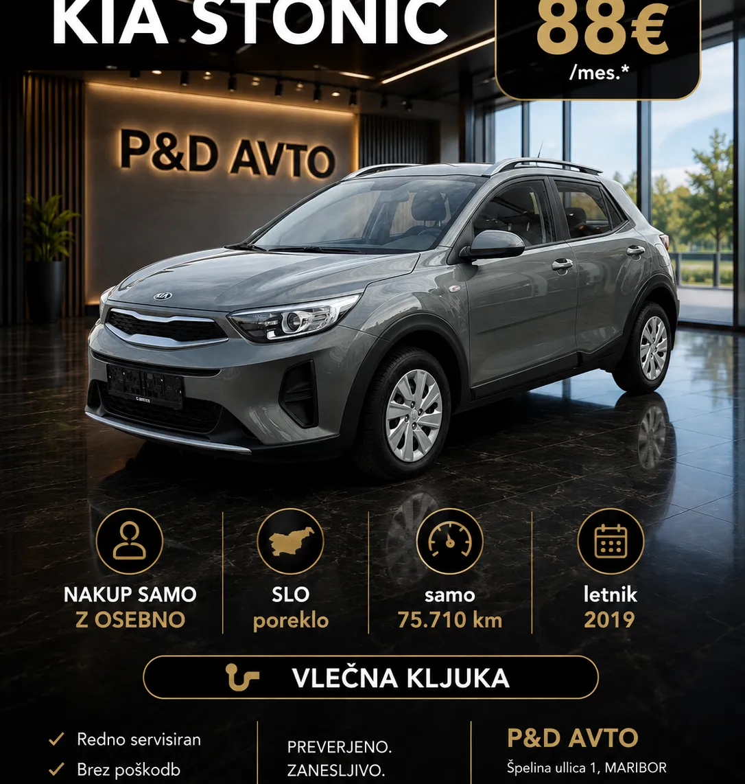 Zunanja slika - KIA Stonic - 1,25 MPI LX Active - 3