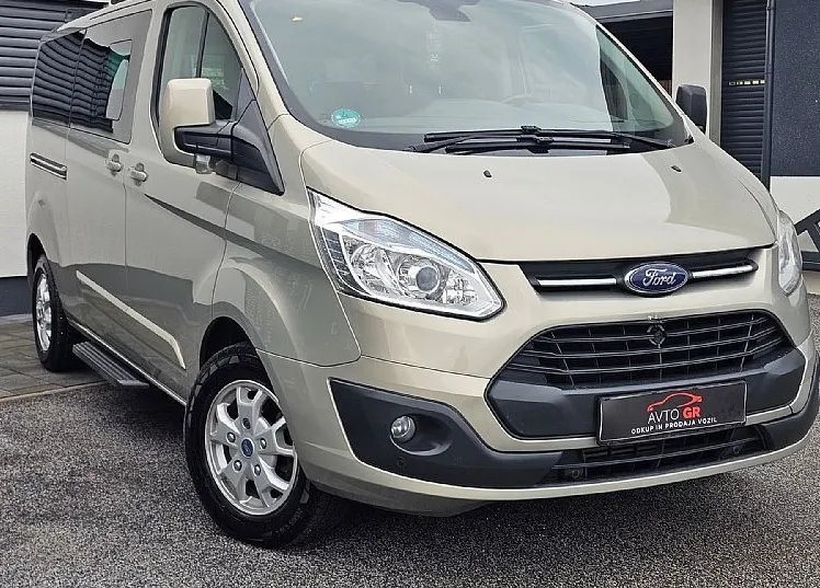 Zunanja slika - Ford Tourneo - Custom 2.2 TDCI- PODALJŠAN- Le149.000 KM-1.LAST-SLO-nosil - 6