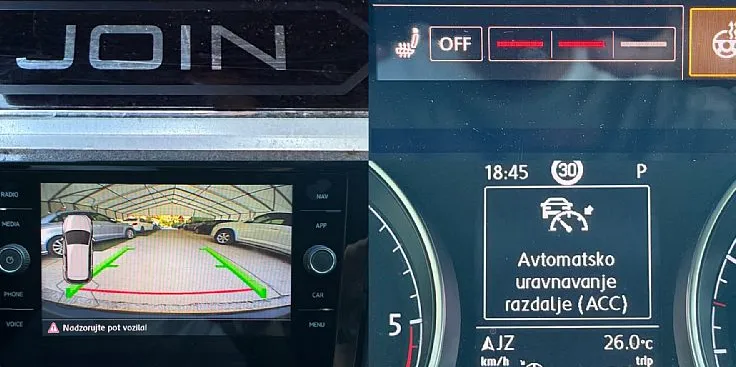 Zunanja slika - Volkswagen Golf - 2.0 TDI 7.5 JOIN DSG 1.LASTNIK KAMERA RADAR F1 - 12