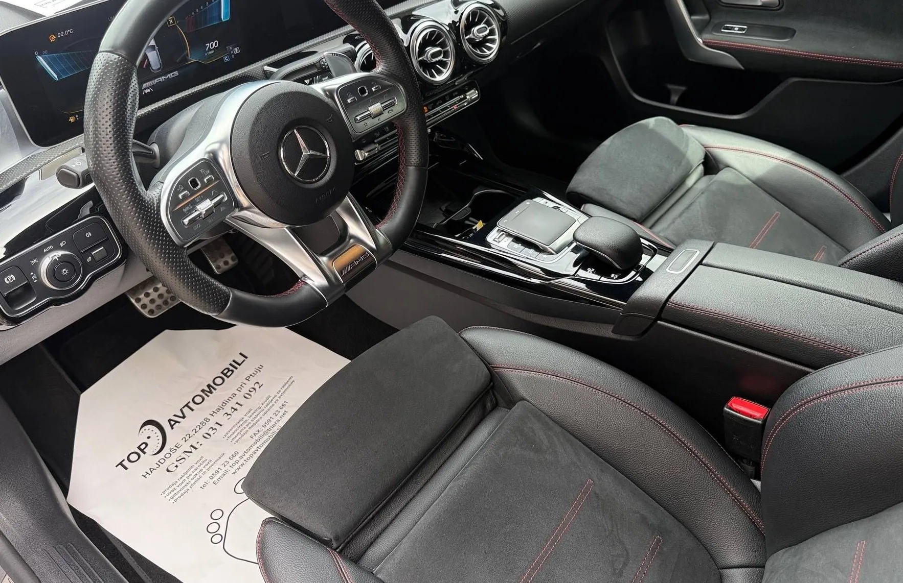 Zunanja slika - Mercedes-Benz A-Razred - 35 AMG 4MATIC + DTC LED KAM NAVI PDC RADAR TOP - 13