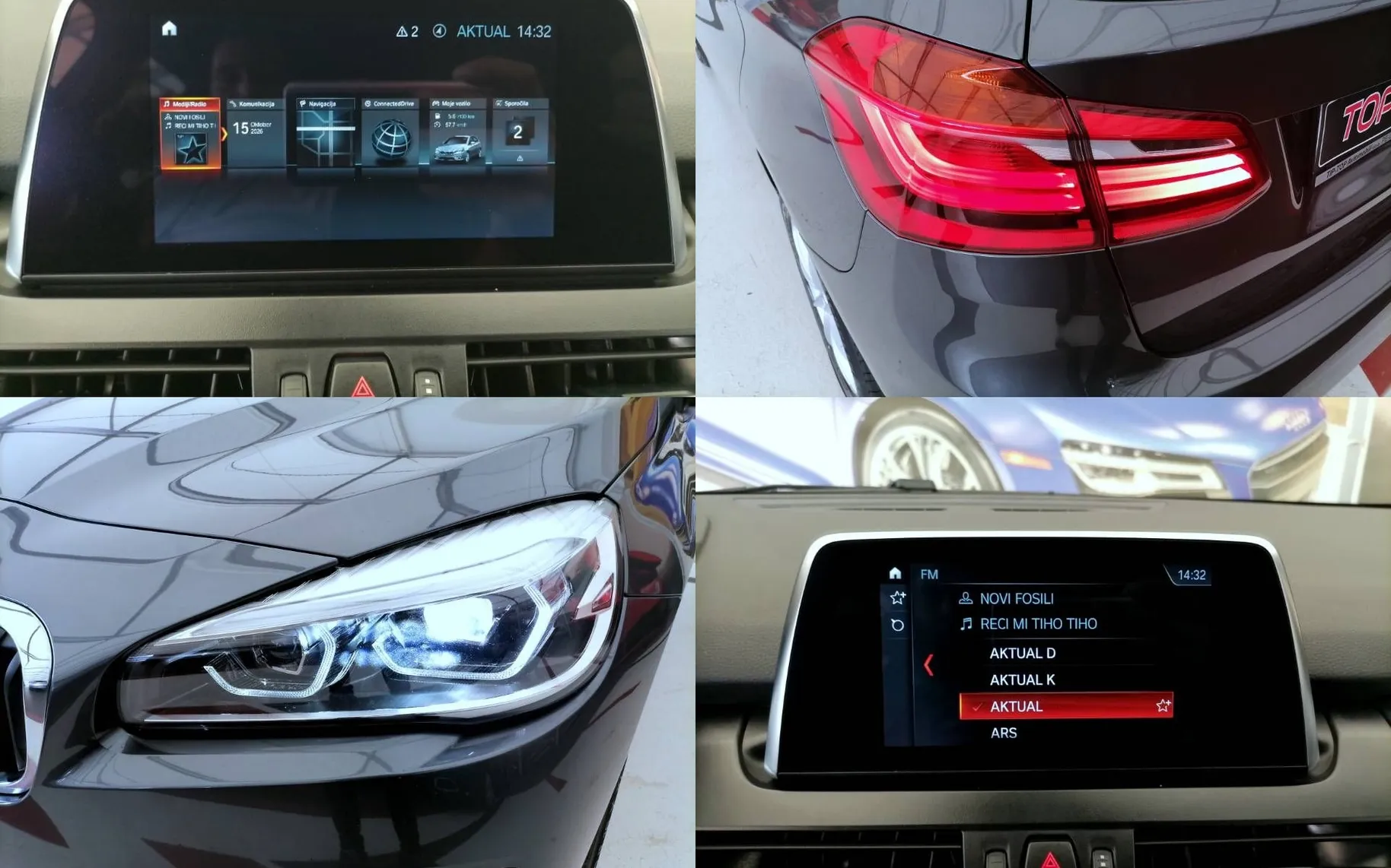 Notranja slika - BMW serija 2 Active Tourer: - 216d Active Tourer EXECUTIVE FULL LED 1.LASTNIK - 11