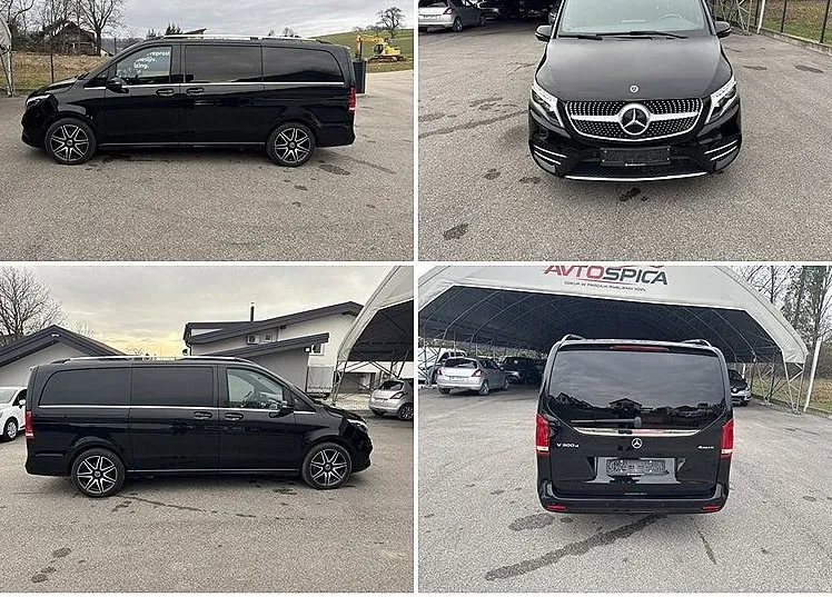 Zunanja slika - Mercedes-Benz V-Razred - V 300 d 4MATIC AVANTGARDE dolgi- KAM360-AKTT-ASS- - 12