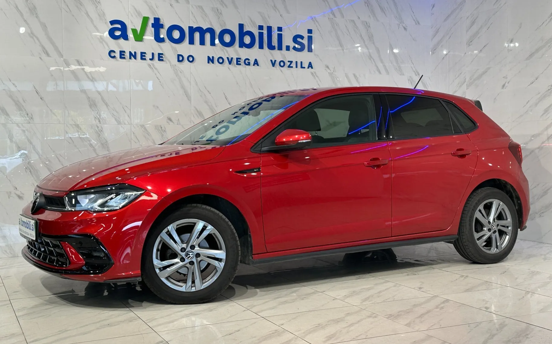 Zunanja slika - Volkswagen Polo - 1.0 TSI R-Line |Led|PDC|Gretje|Navi|Virtual|ACC|.. - 2