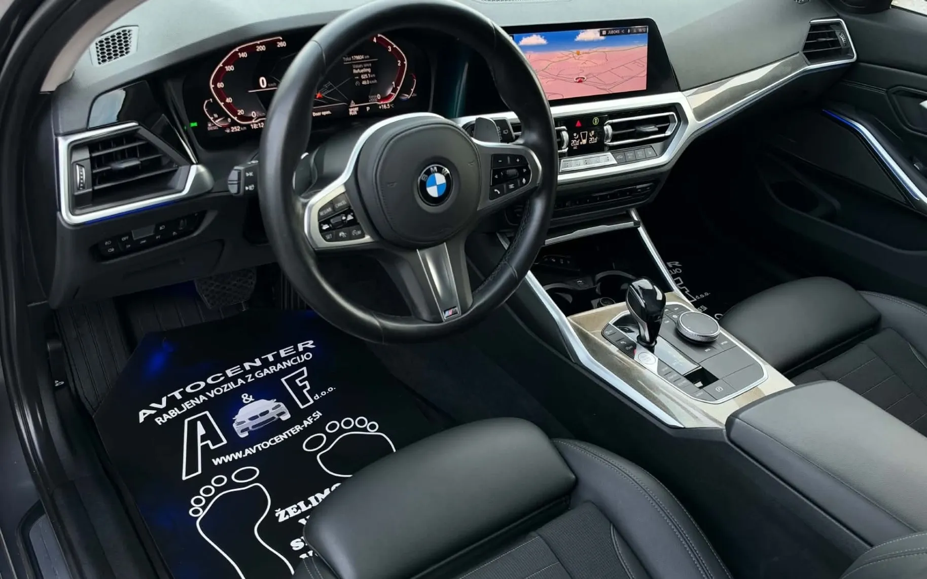 Notranja slika - BMW serija 3 Touring: - 330XD-4X4-AUT-SPORT-LASER-VIRTUAL-ACC-KEYELS- - 9