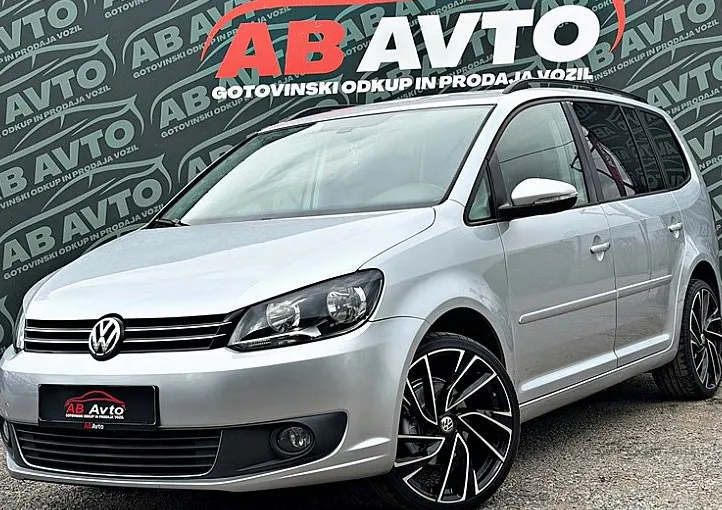 Zunanja slika - VW Touran - 1.6 TDI BMotion DSG Highline 77kW+7SEDEŽEV+ALU+TOP - 3