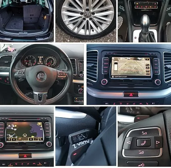 Zunanja slika - VW Sharan - 2.0 TDI BMT DSG Highline-NAVI-KAMERA-7 SEDEŽEV-F1 - 12