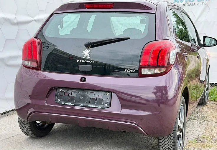 Zunanja slika - Peugeot 108 - 1.0i - XENON - ALU15 - KLIMA - SERV.KNJIGA - 4