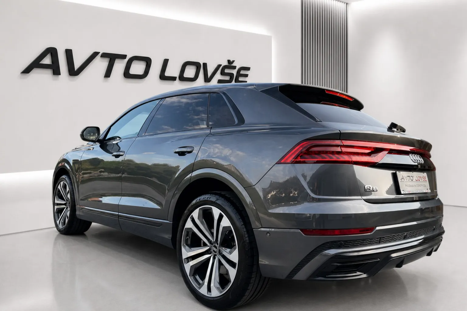 Zunanja slika - Audi Q8 - 50 TDI quattro 3x S line-1 LASTNIK-MATRIX-22 col - 5