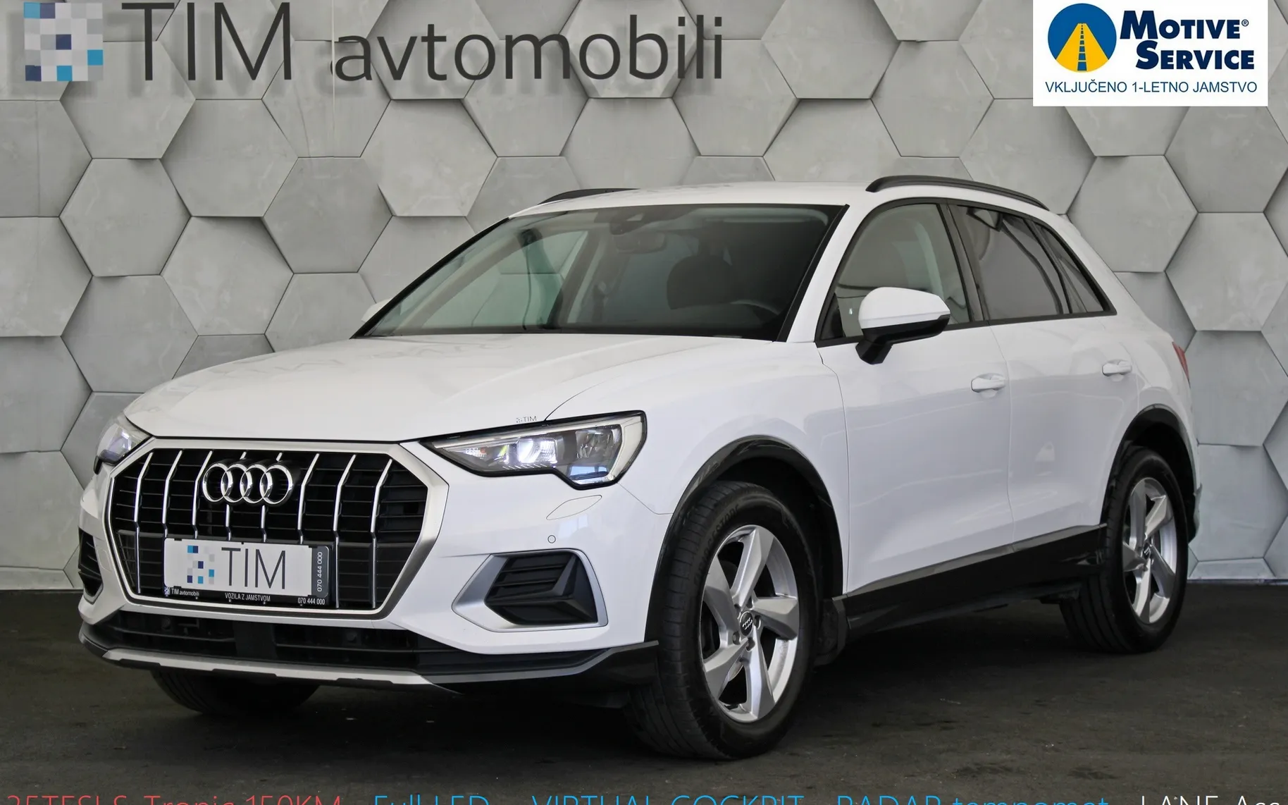 Zunanja slika - Audi Q3 - 35 TFSI S-Tronic Advanced 150KM VIRTUAL LED - 1