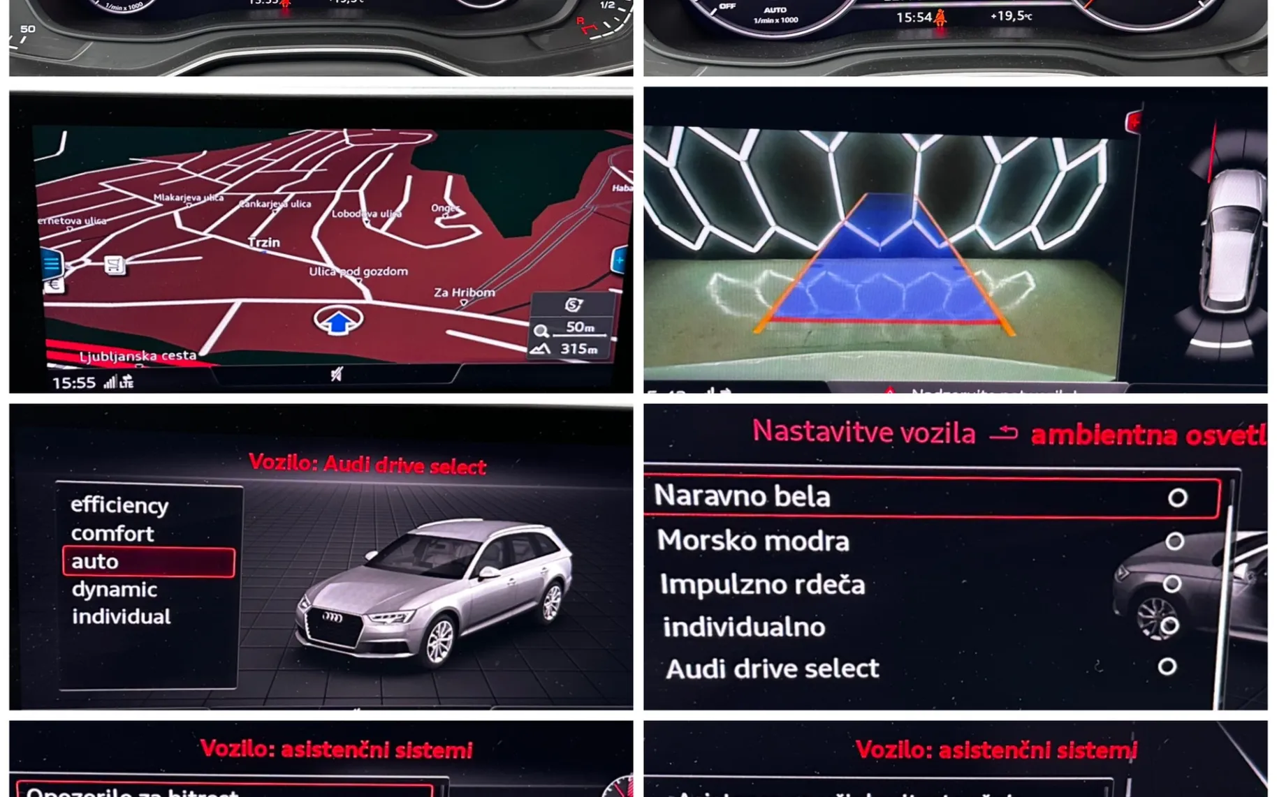 Notranja slika - Audi A4 Avant - 2.0TDI S LINE 140 kW MATRIX+VIRTUAL+ACC+KAMERA+TOP - 9