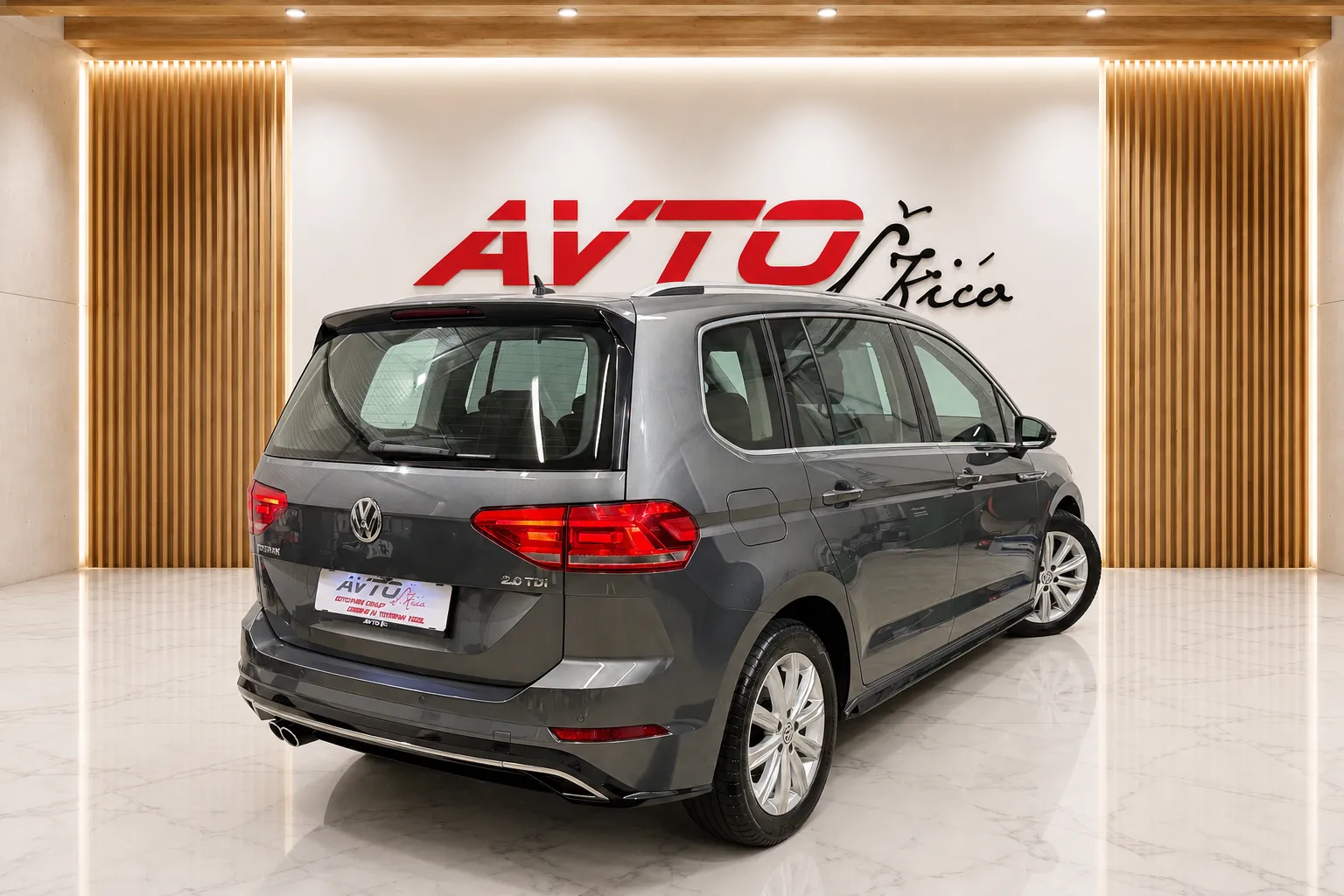 Zunanja slika - Volkswagen Touran - 2.0 TDI-R-LINE-DSG-LED-KAMERA-NAVI-PDC-RADAR TEM - 4