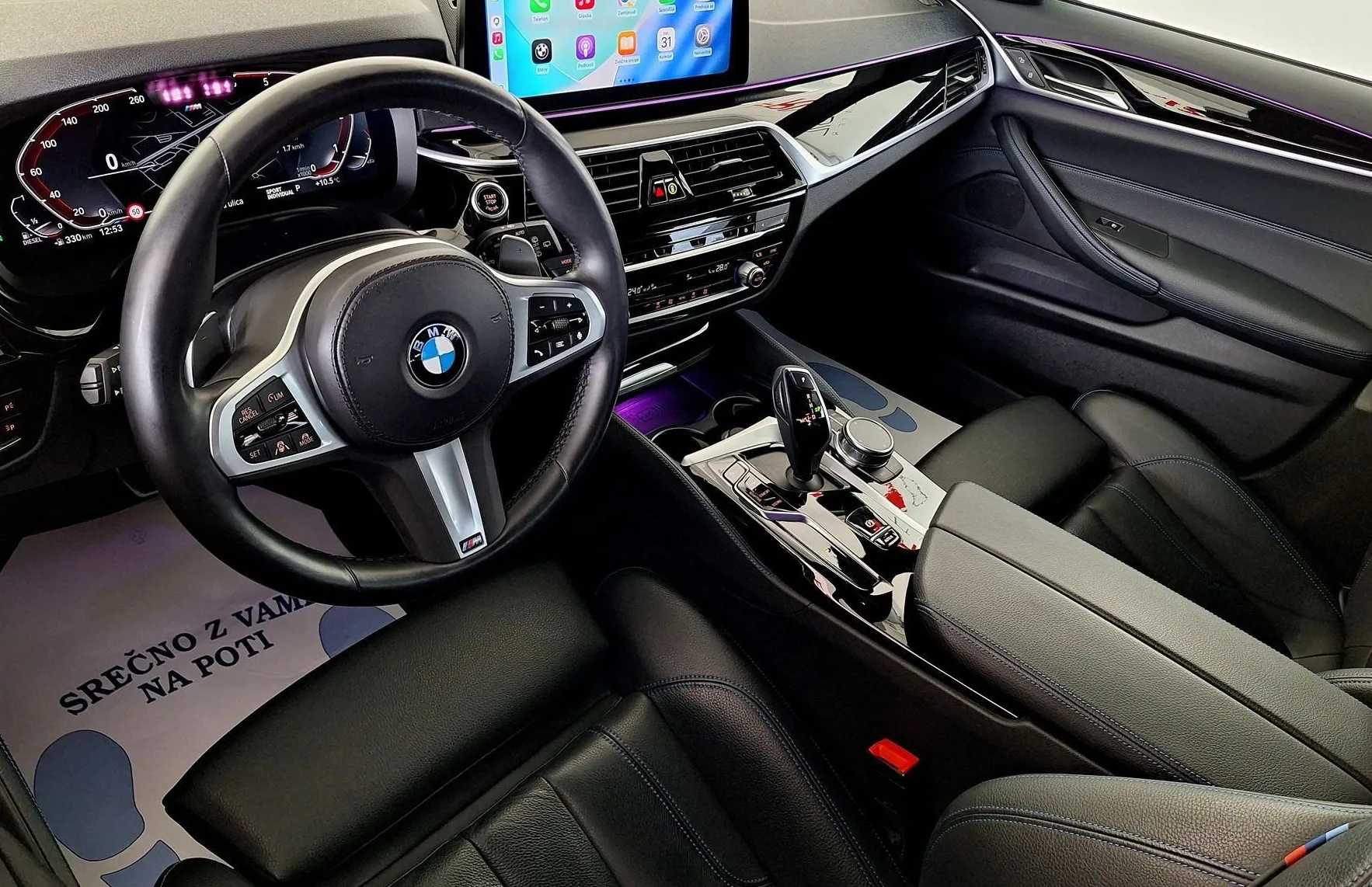 Zunanja slika - BMW Serija 5 - Touring: 530d xDrive M-SPORT•4CONTROL•AIR•AMBIENT•ACC•AL - 9