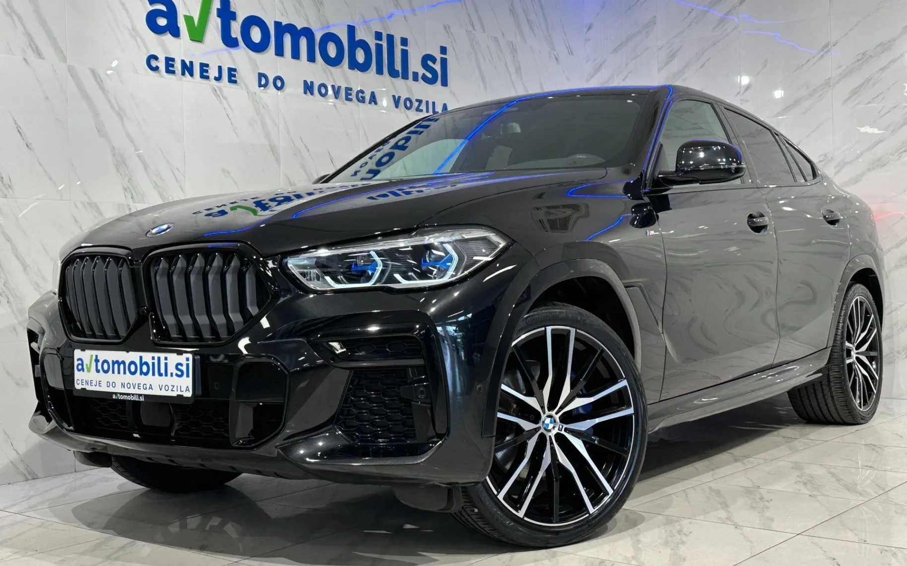 Zunanja slika - BMW serija X6: - xD30d|Laser|ACC|Kamera|HUD|IconicG|Harman|Kljuka| - 1