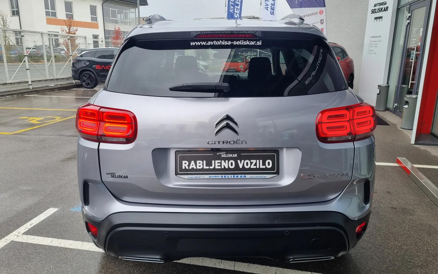 Zunanja slika - Citroën C5 - Aircross 1.5 HDI Shine - Avtomatik - SLOVENSKI + 1. LASTNIK - 5