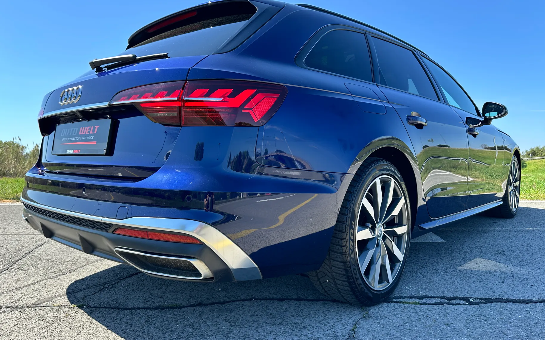 Zunanja slika - Audi A4 - Avant 35 TDI 2xS-LINE VIRTUAL-MATRIX-PANO-KAM-KLJUKA-B&O - 2