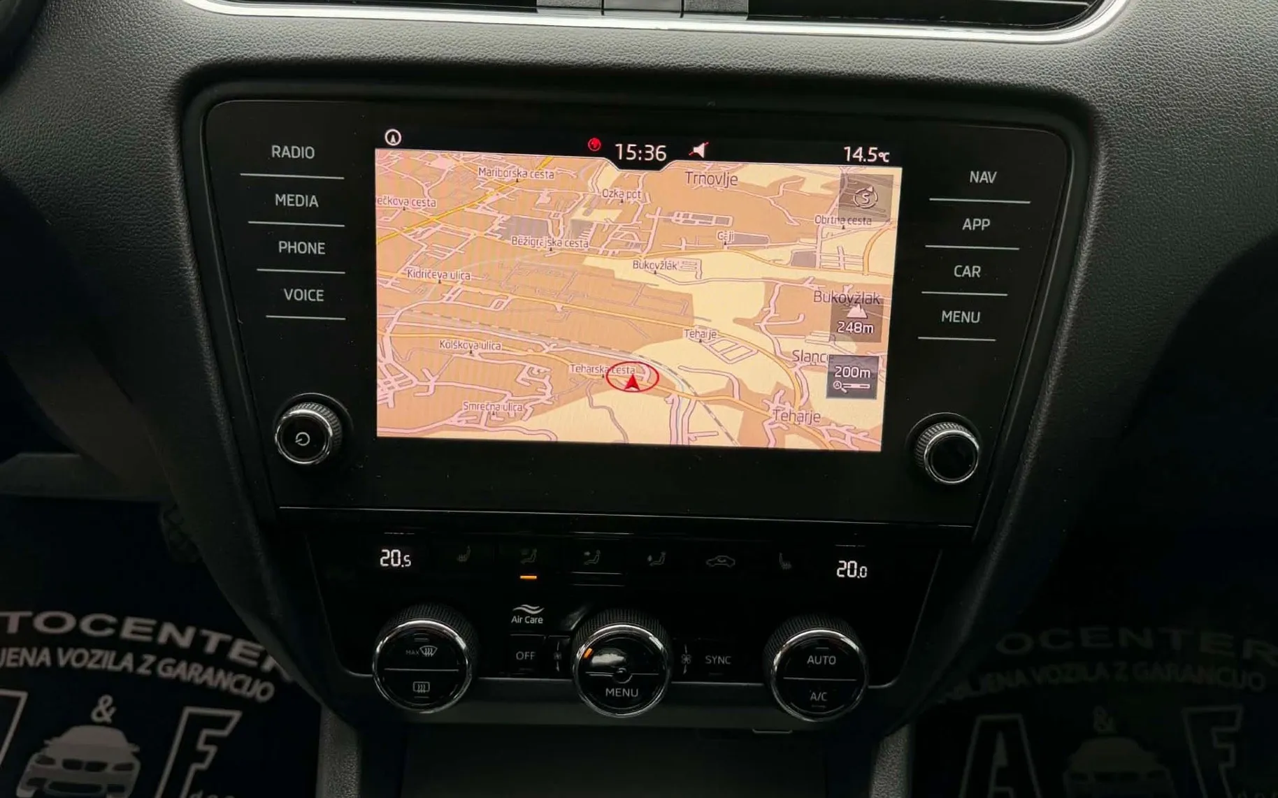 Notranja slika - Škoda Octavia - 1.5 TSI-DSG-FUL LED-NAVI-LIZING ZA TUJCE-KEYLES-.. - 12