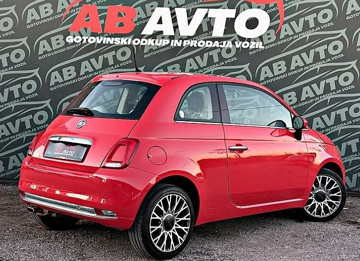 Zunanja slika - Fiat 500 - 1.2 8v Lounge+ALU+STR OKNO+LED+CITY+BREZPOLOGA+TOP - 5