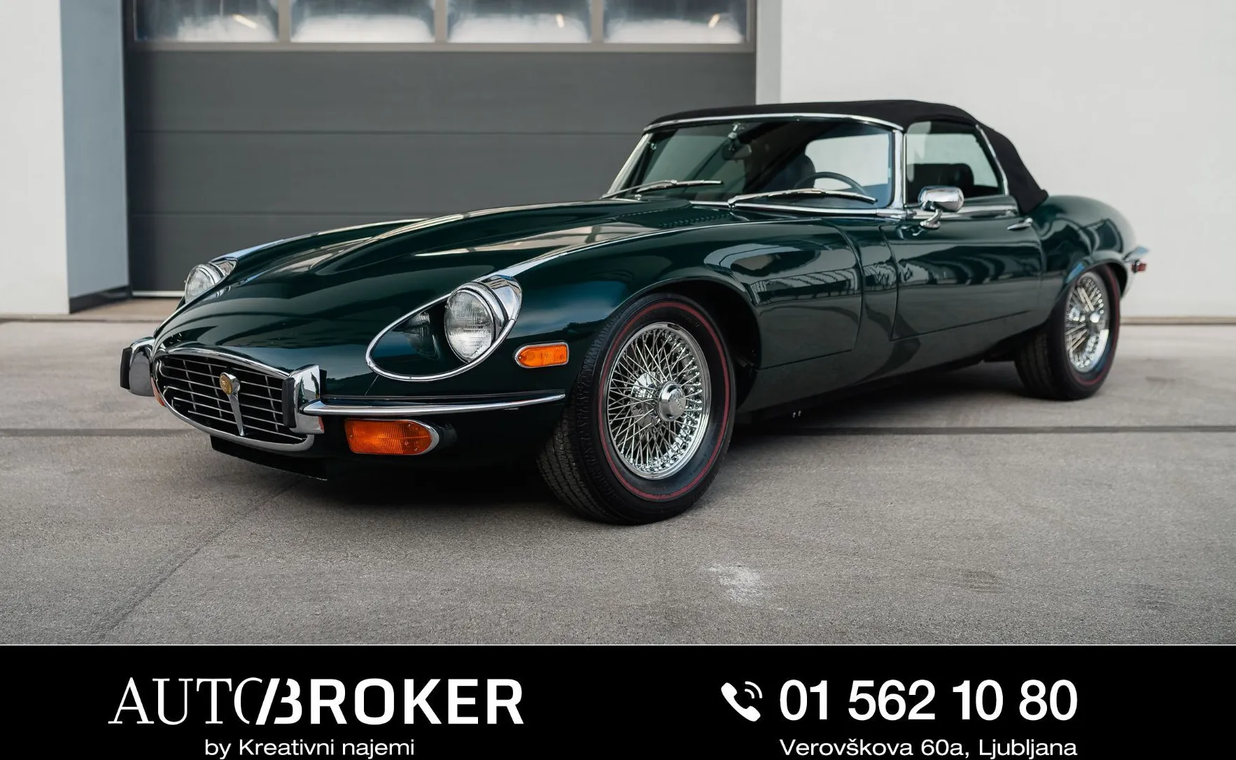 Zunanja slika - Jaguar E-Type - V12 Roadster - najlepši avto kadarkoli narejen - 1