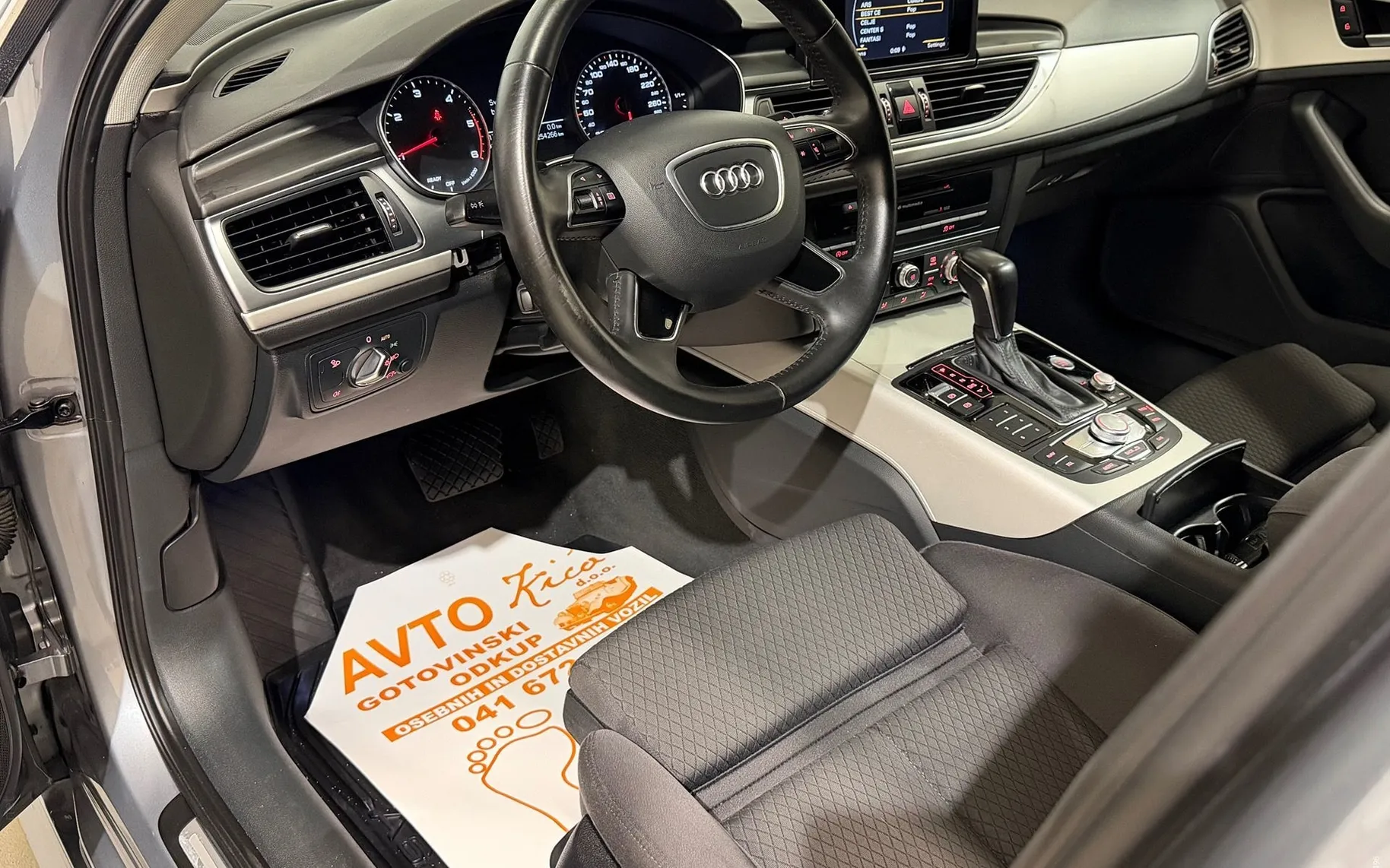 Notranja slika - Audi A6 Avant - 2.0 TDI-S-LINE-BI-XENON-LED-LIZING ZA TUJCE-NAVI- - 9
