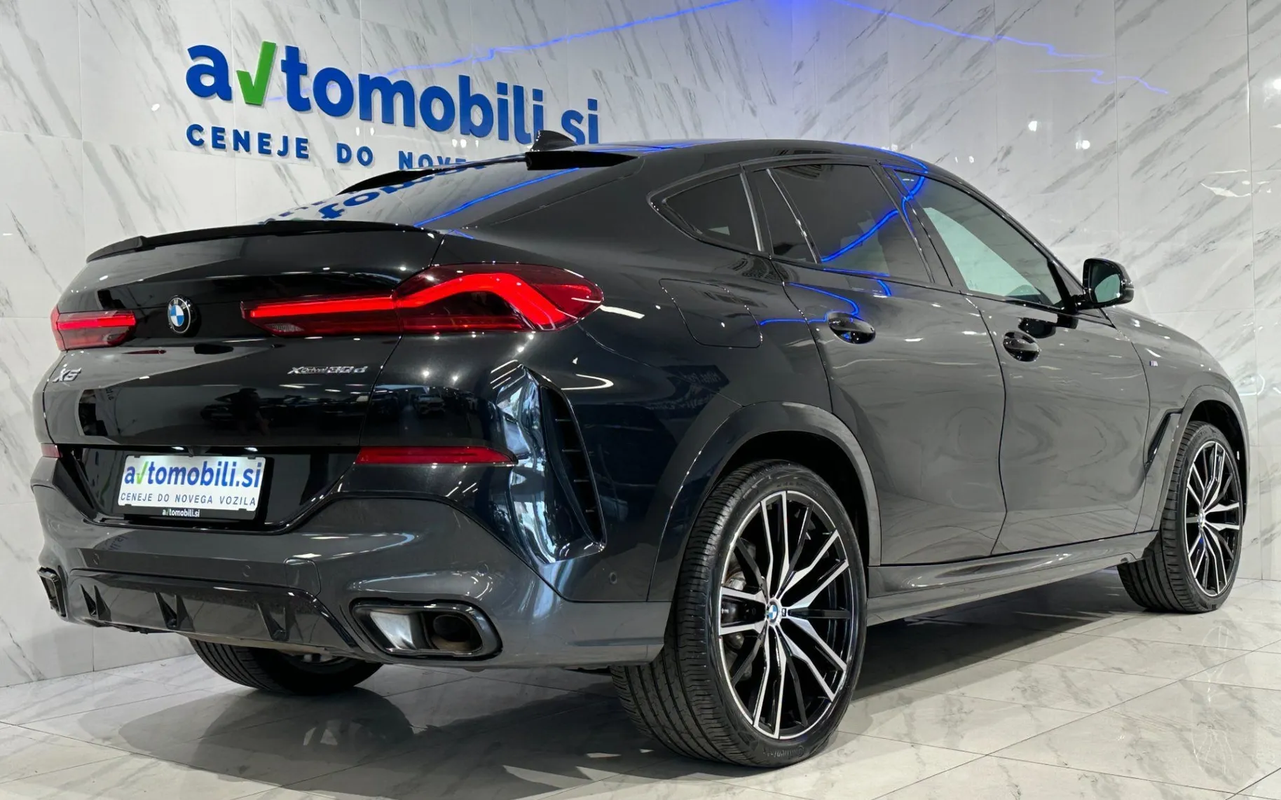 Zunanja slika - BMW serija X6: - xD30d|Laser|ACC|Kamera|HUD|IconicG|Harman|Kljuka| - 4