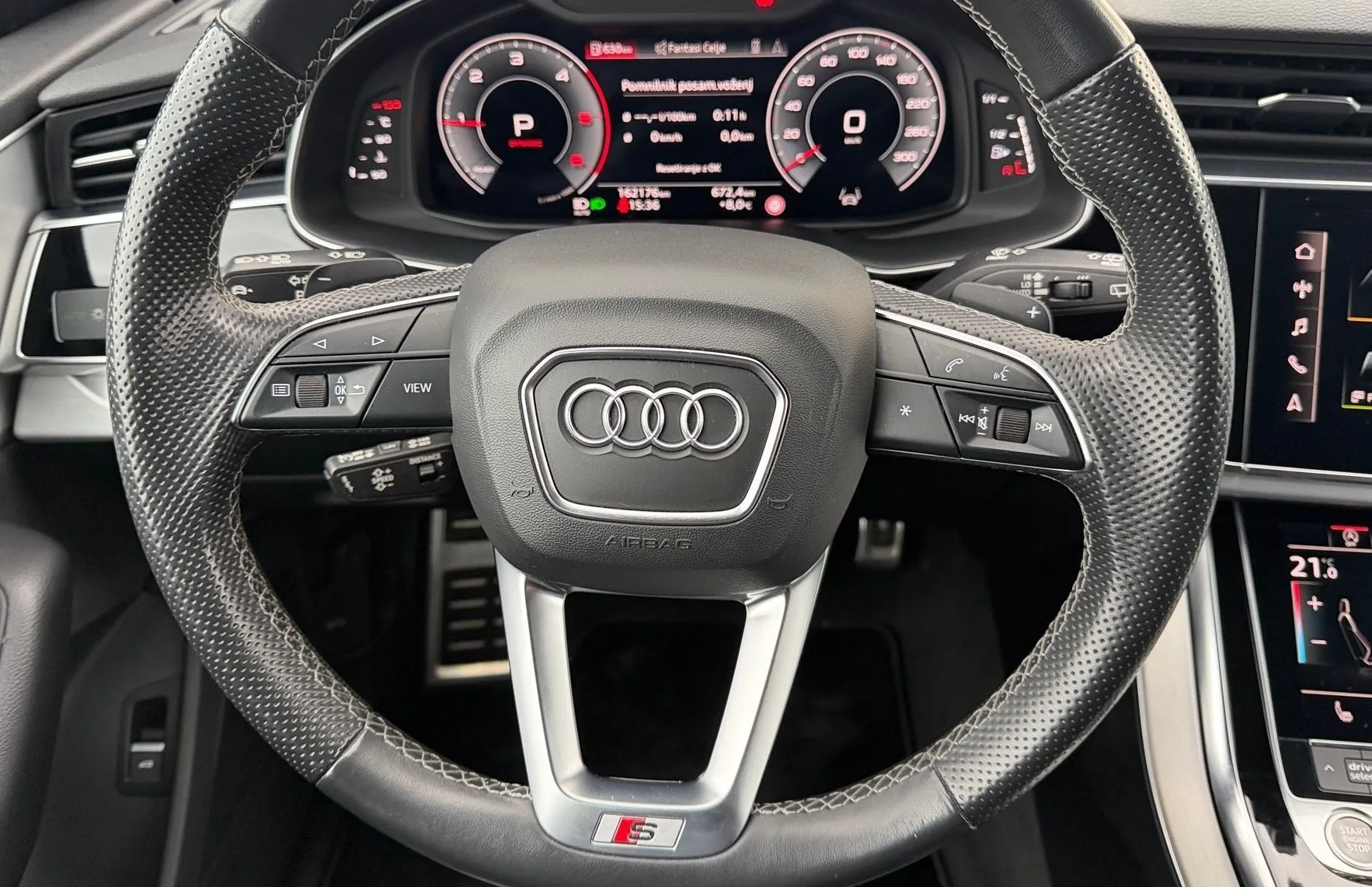 Zunanja slika - Audi Q8 - 50 TDI Quattro-S Line-Zračno-22 COL-360kamera-Navi - 8