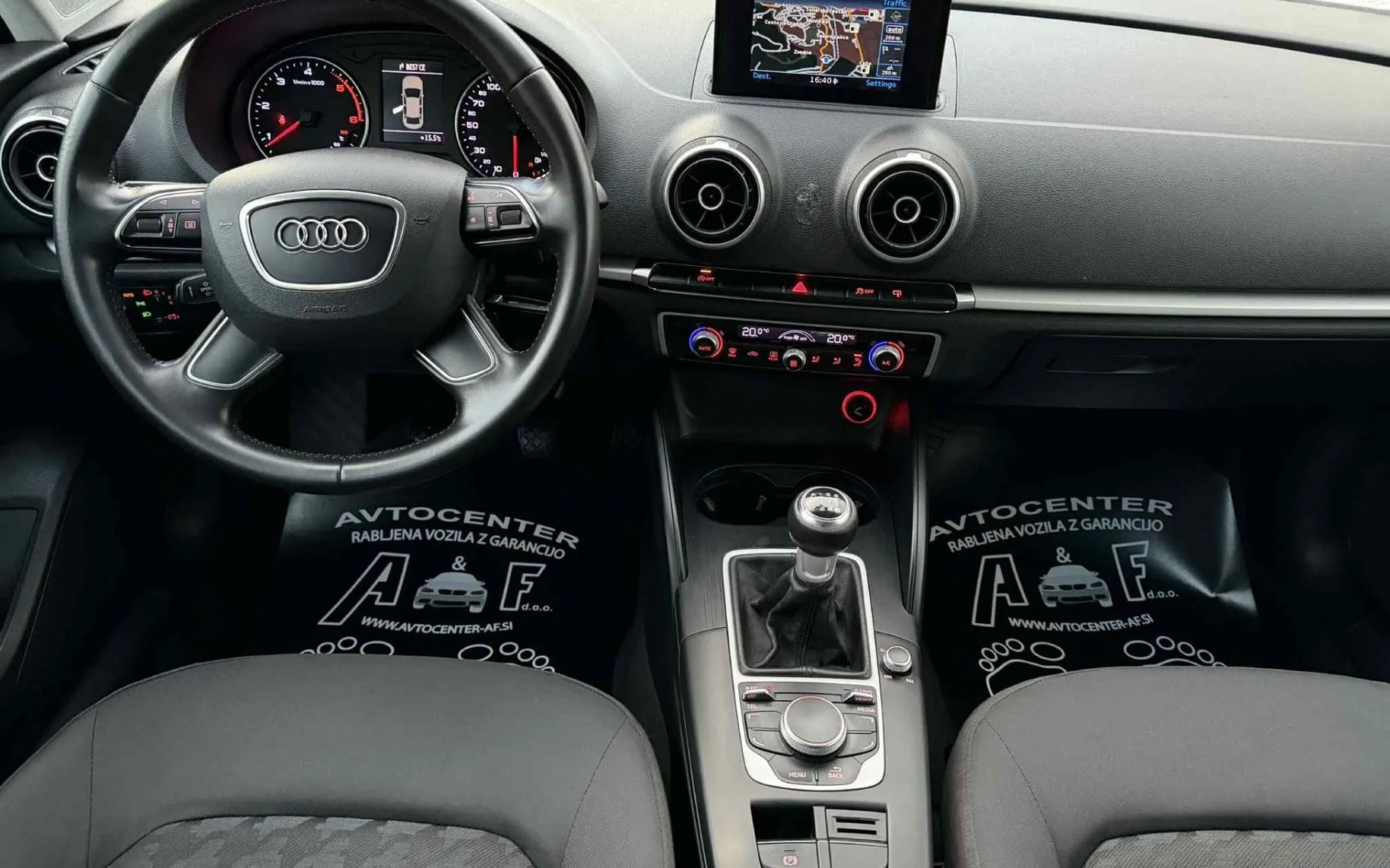 Notranja slika - Audi A3 - 1.6 TDI-LIMO-NAVI-LIZING ZA TUJCE-PDC-TEMPOMAT- - 8