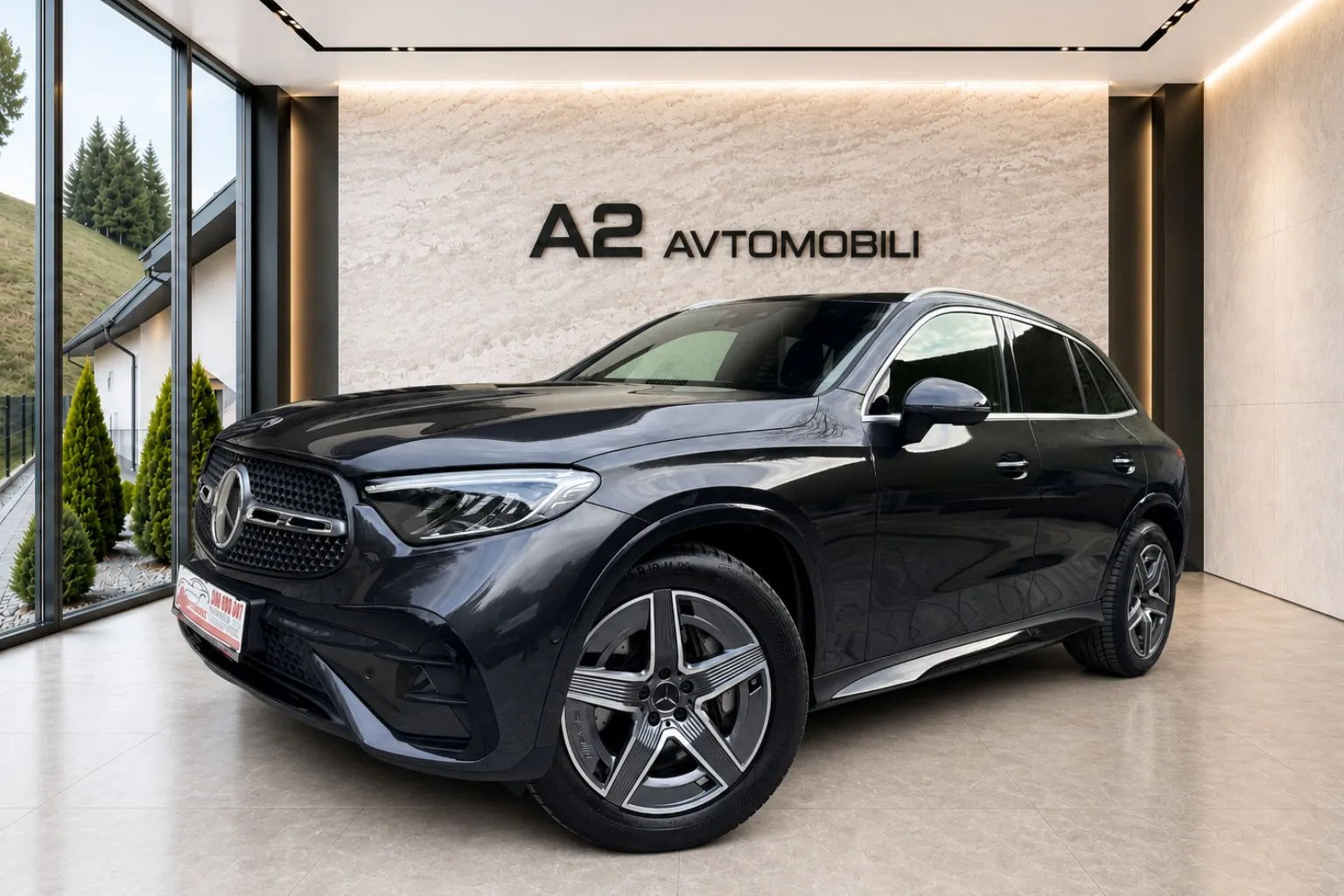 Notranja slika - Mercedes-Benz GLC-Razred - GLC 300 d 4MATIC AMG-KLJUKA-KAMERA-ACC-LED-NAVI-.. - 8