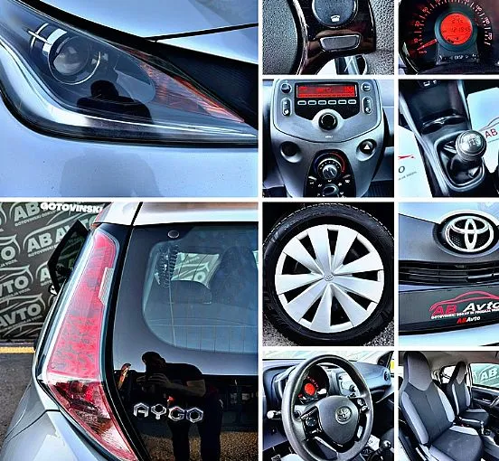 Zunanja slika - Toyota Aygo - 1.0 VVT-i x KLIMA+BT TEL+SERVO+BREZ POLOGA+UGODNO - 12