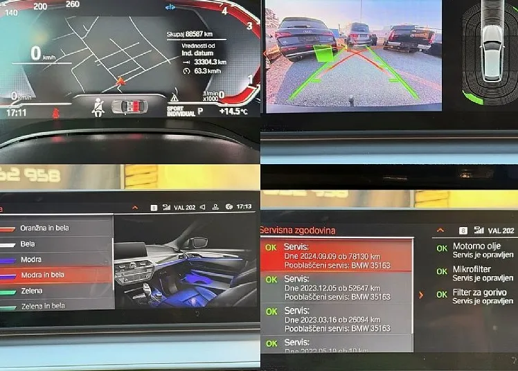 Zunanja slika - BMW serija 5 Touring: - 520d xDrive Live Cockpit DAB BMW Key Vl. Kljuka - 11