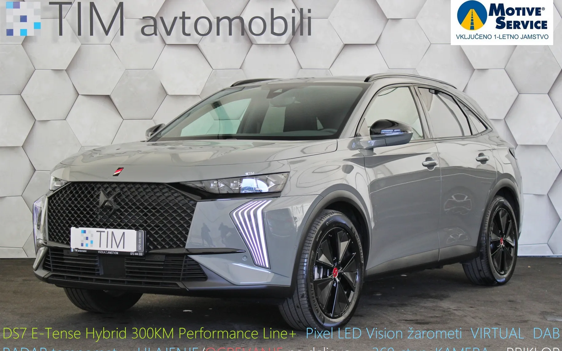 Zunanja slika - DS DS7 - DS 7 E-Tense 4x4 Aut Performance Line+ Business Pack 300KM - 1