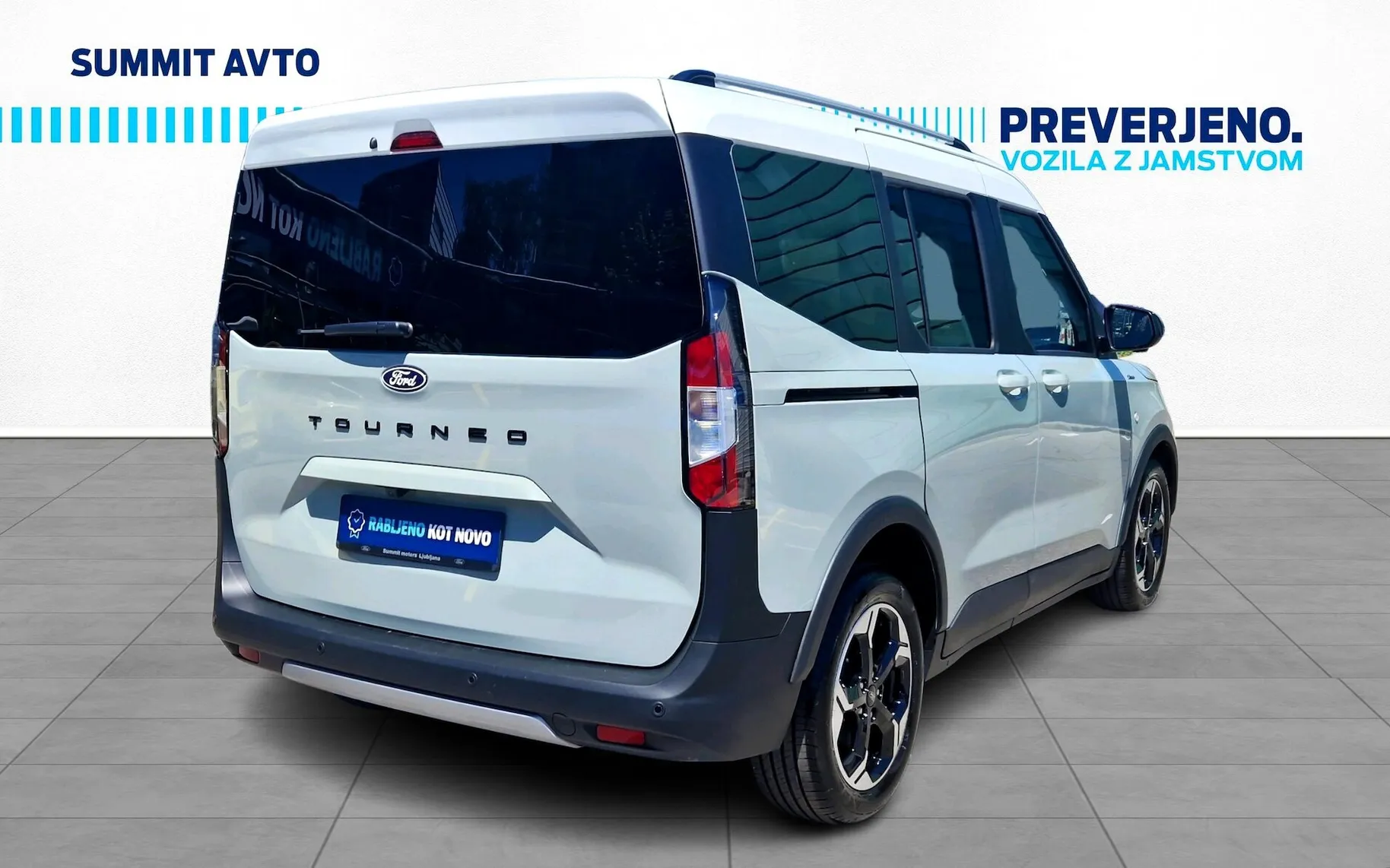 Zunanja slika - Ford Tourneo Courier - 1.0 EcoBoost Active-RADAR-NAVI-BLISS-PREČNI-KAMER - 3