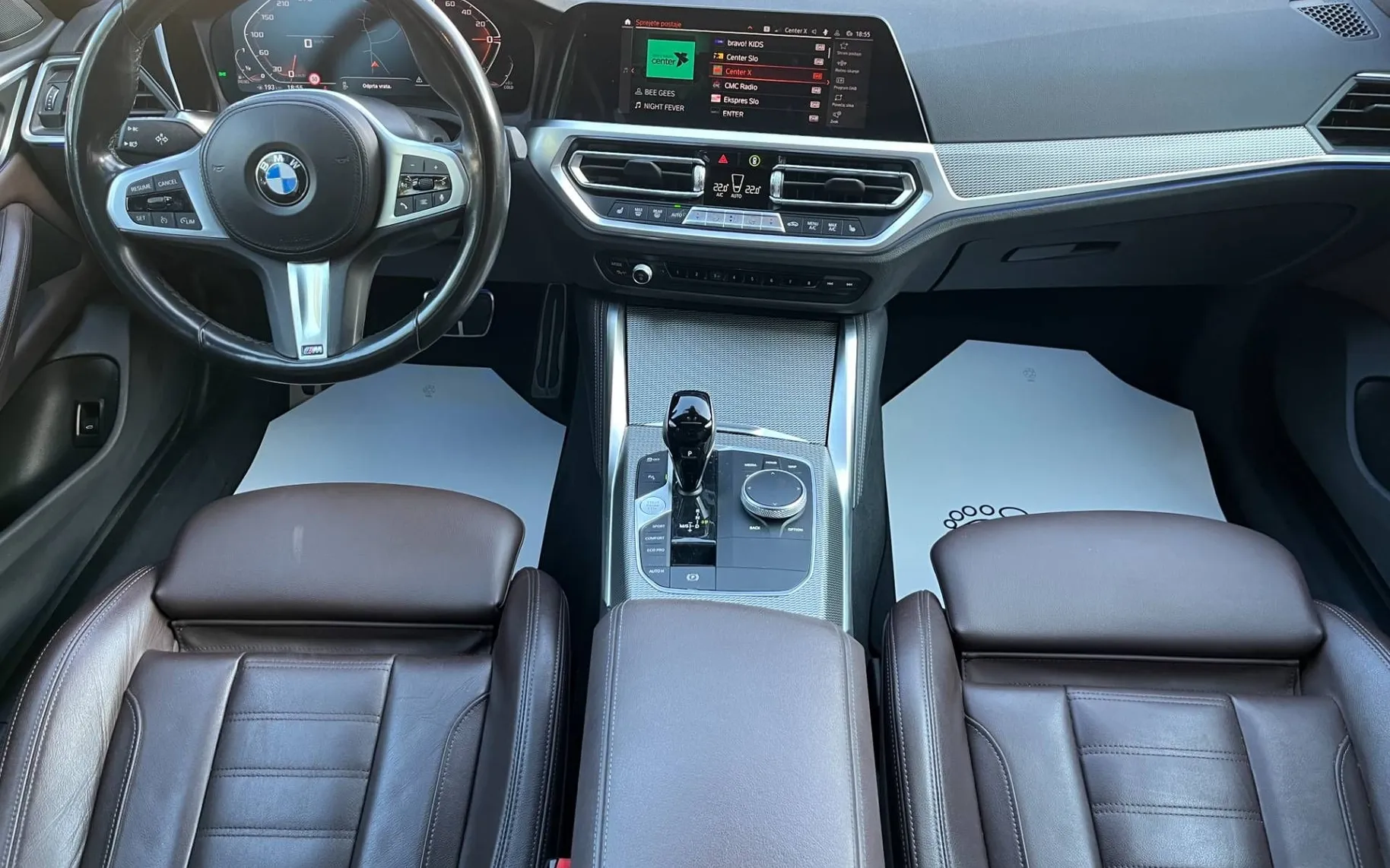 Notranja slika - BMW serija 4 Gran Coupe: - 420 d-x Drive-M sport Pro ACC-Keyless-19 col - 9